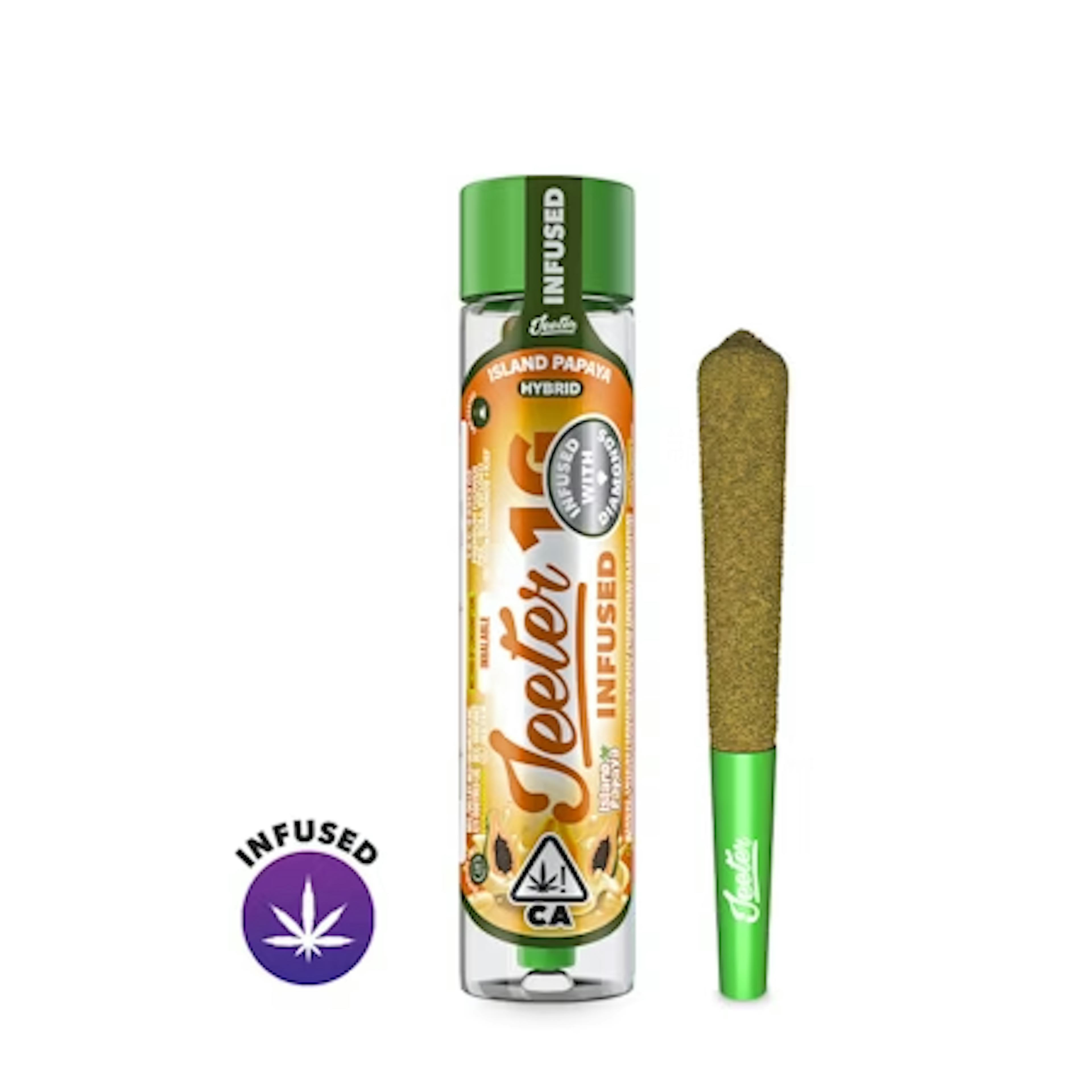 Island Papaya (H) | Jeeter | 1G Infused Pre-Roll