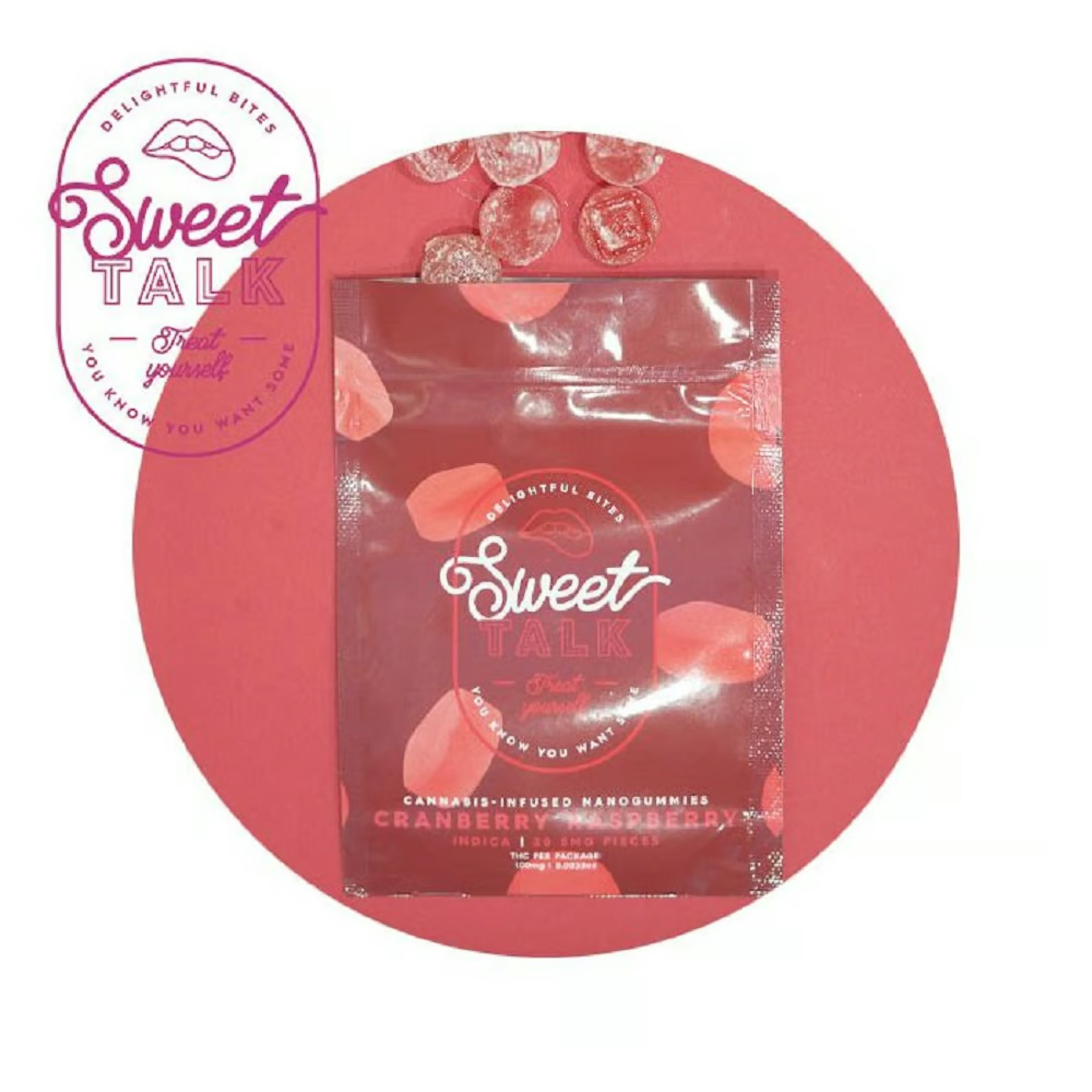 Cran-Raspberry Gummies | Sweet Talk | 5mg 20pk Gummies - 100mg