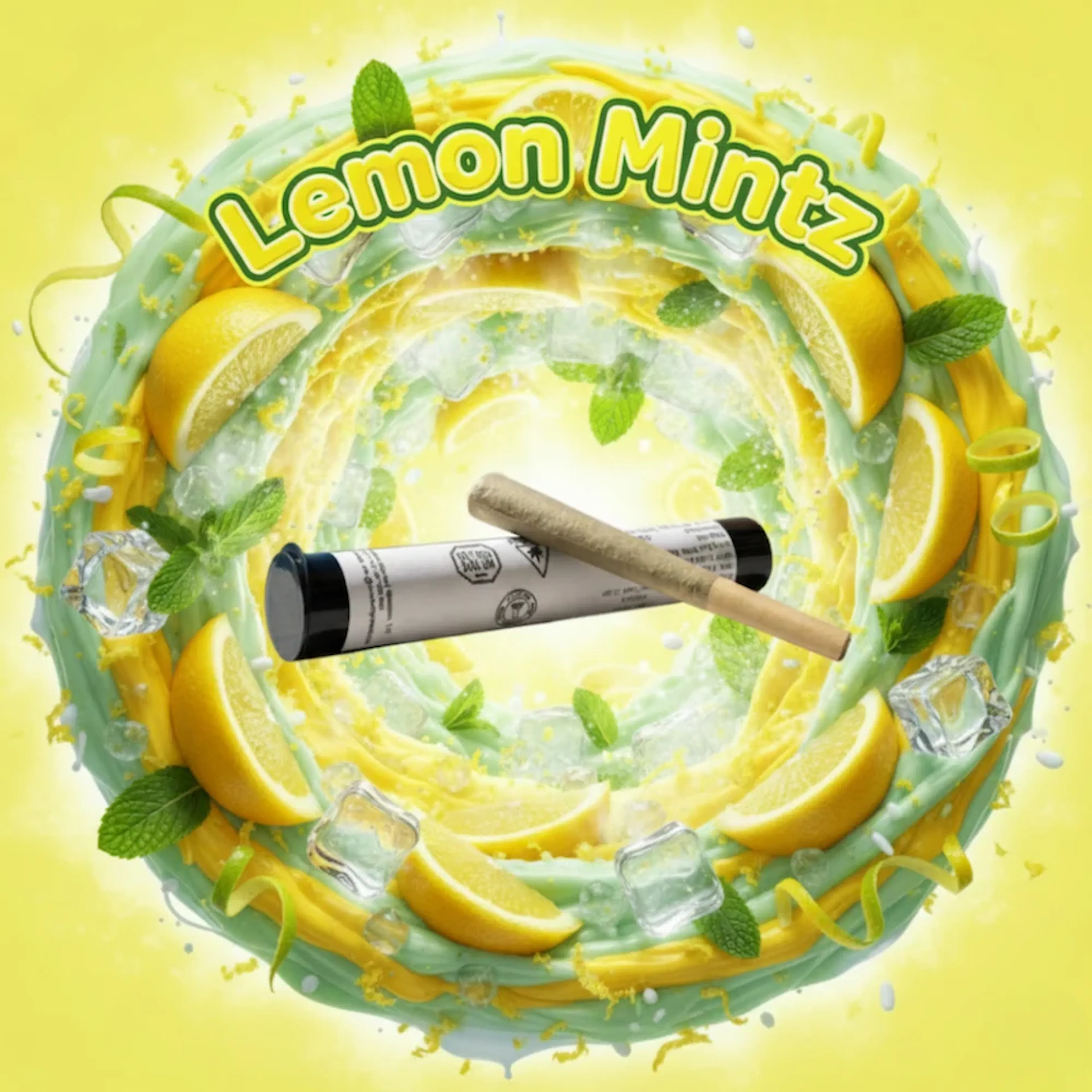 Lemon Mintz (H) | Twisted | 1g Pre-Roll