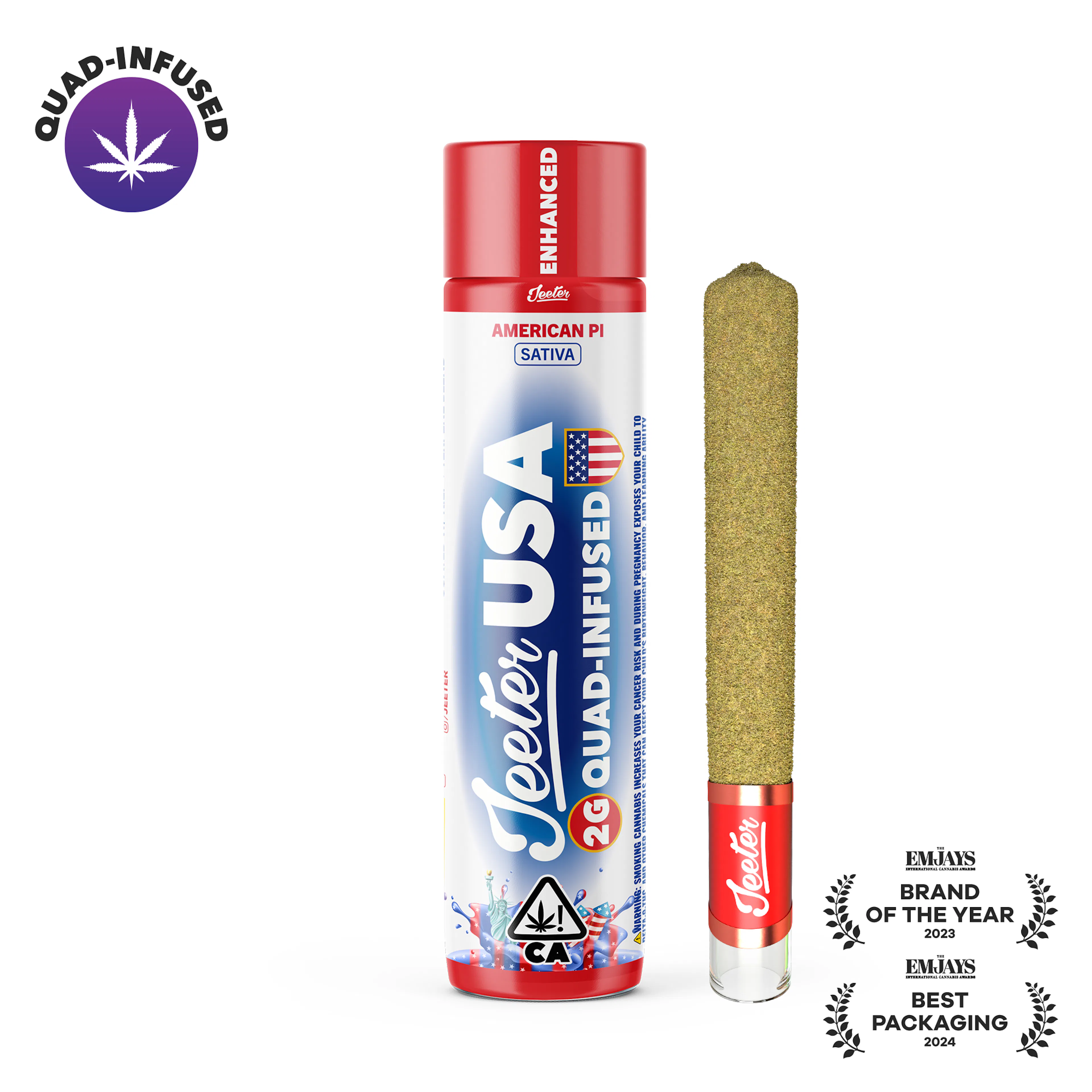 *LIMITED EDITION WC '26* American Pi (S) | Jeeter | 1g Infused Pre-Roll