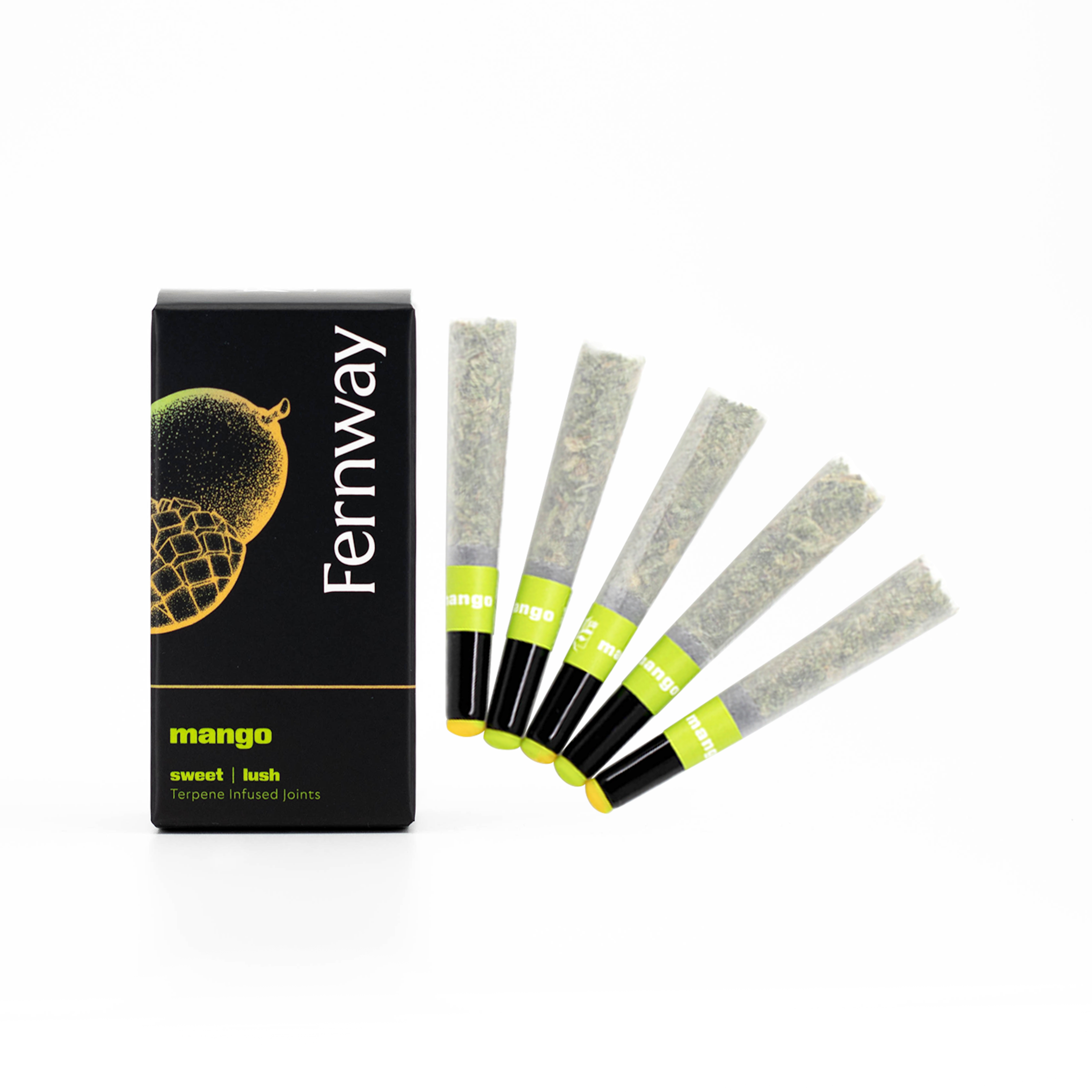 Mango (H) | Fernway | 0.5g 5Pk Pre Rolls 