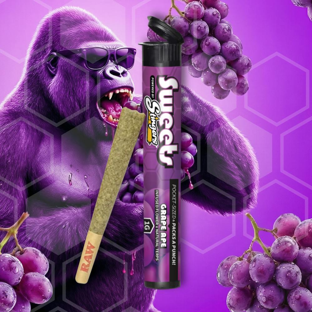 Grape Ape (I) | Stingers Sweets | 1g Infused Pre-roll