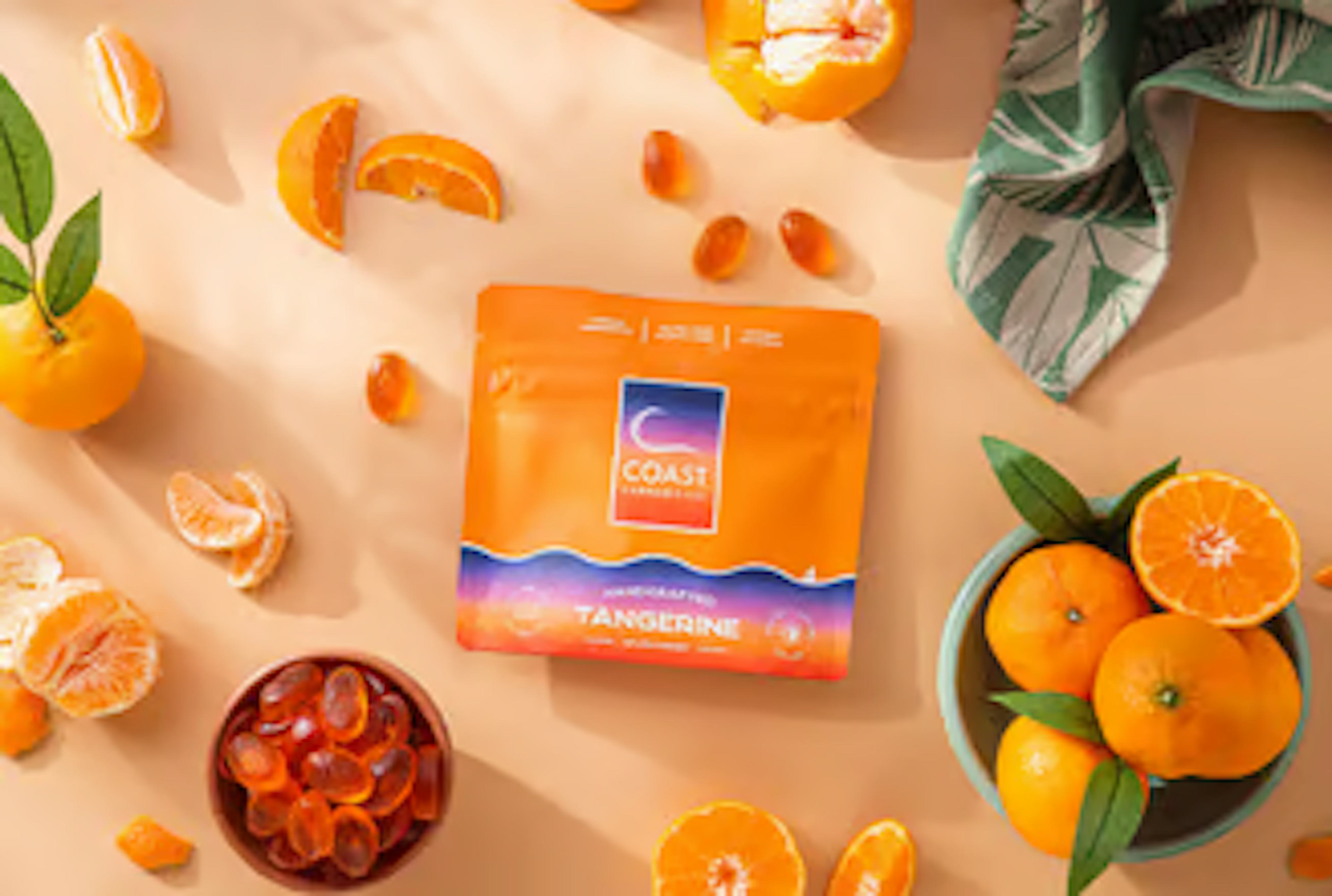 Tangerine Gummies | Coast | 5mg 20pk Gummies - 100mg
