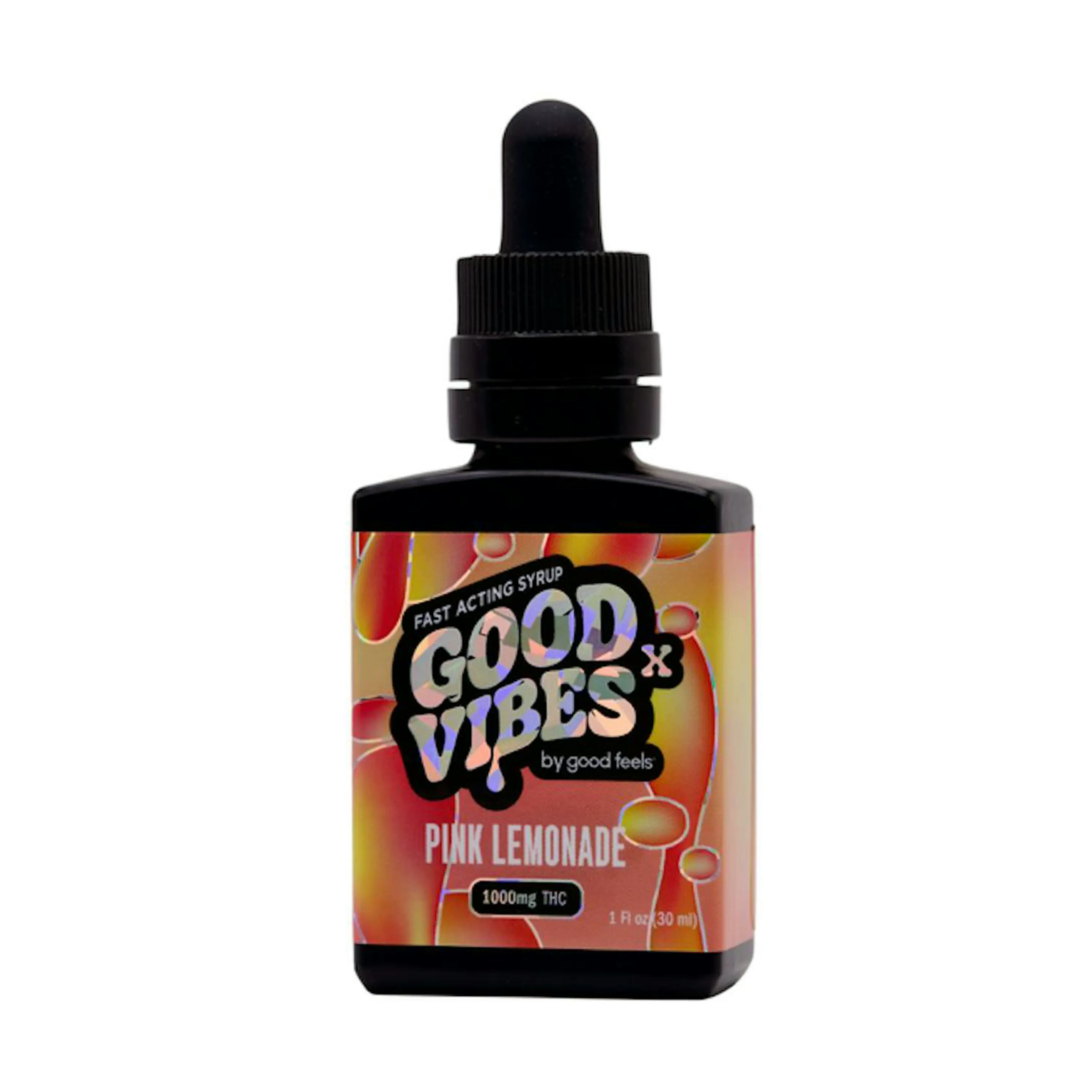 Pink Lemonade Syrup | Good Vibes X | 1000mg THC