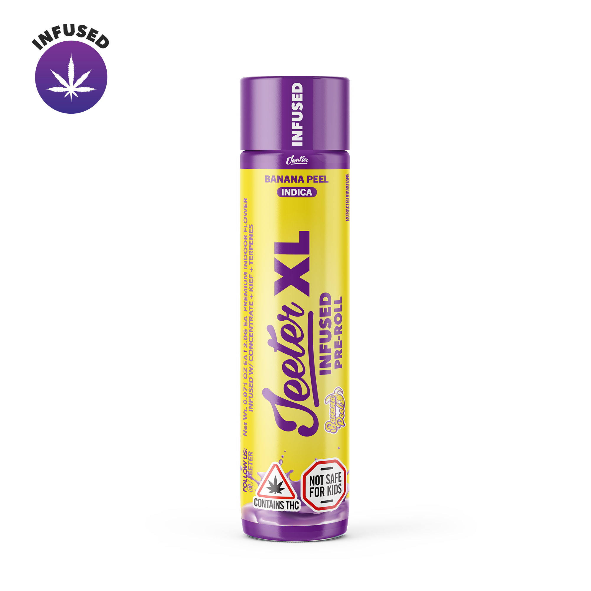 Banana Peel (I) | Jeeter XL | 2g Infused Pre-Roll
