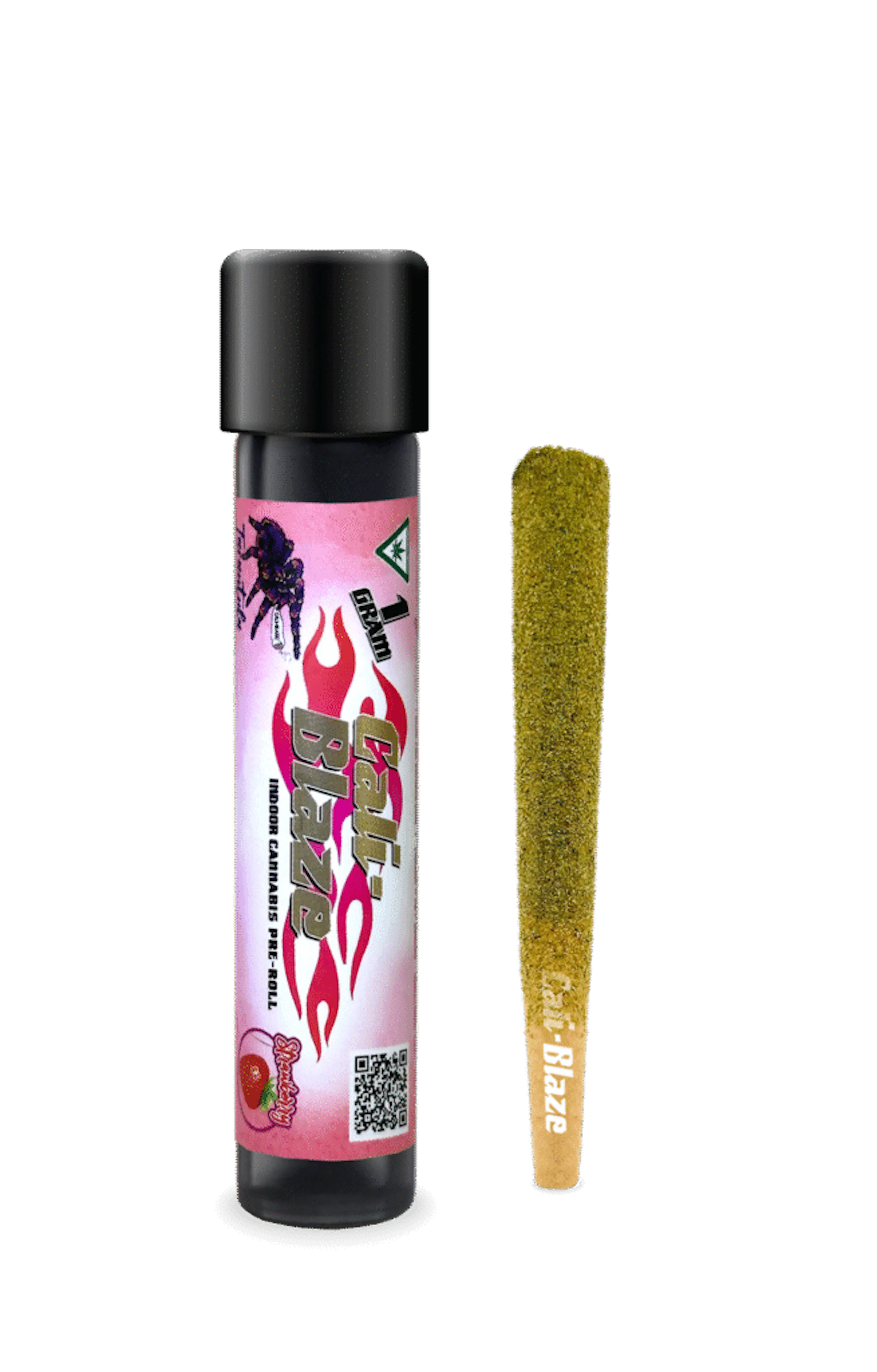 Strawberry (I) | Cali-Blaze Tarantula | 1g Infused Pre-Roll