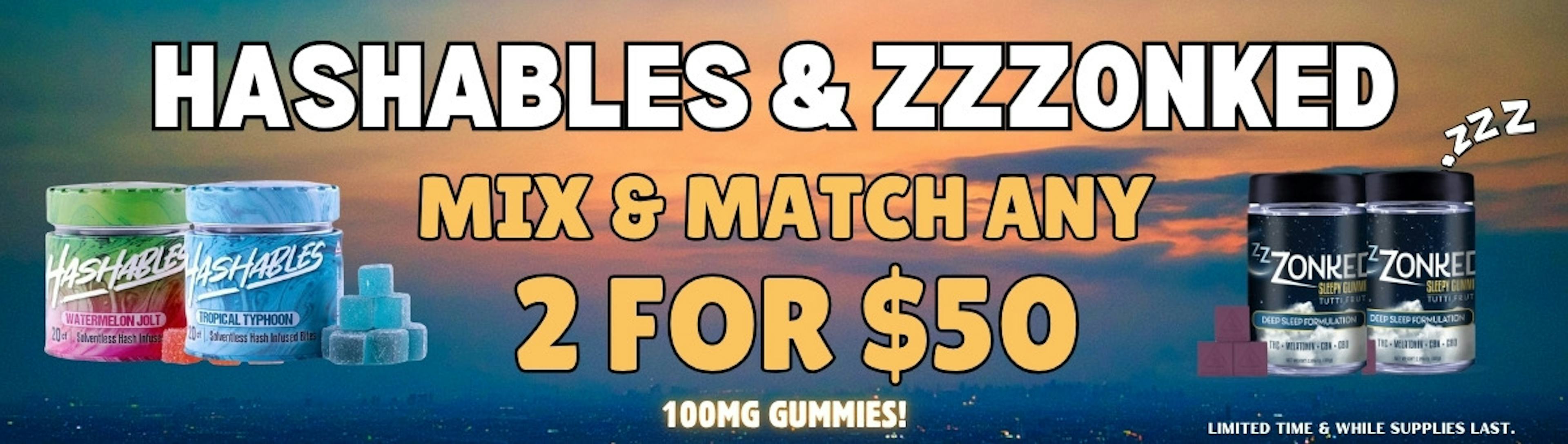 Hashable/Zzzonked 2/$50