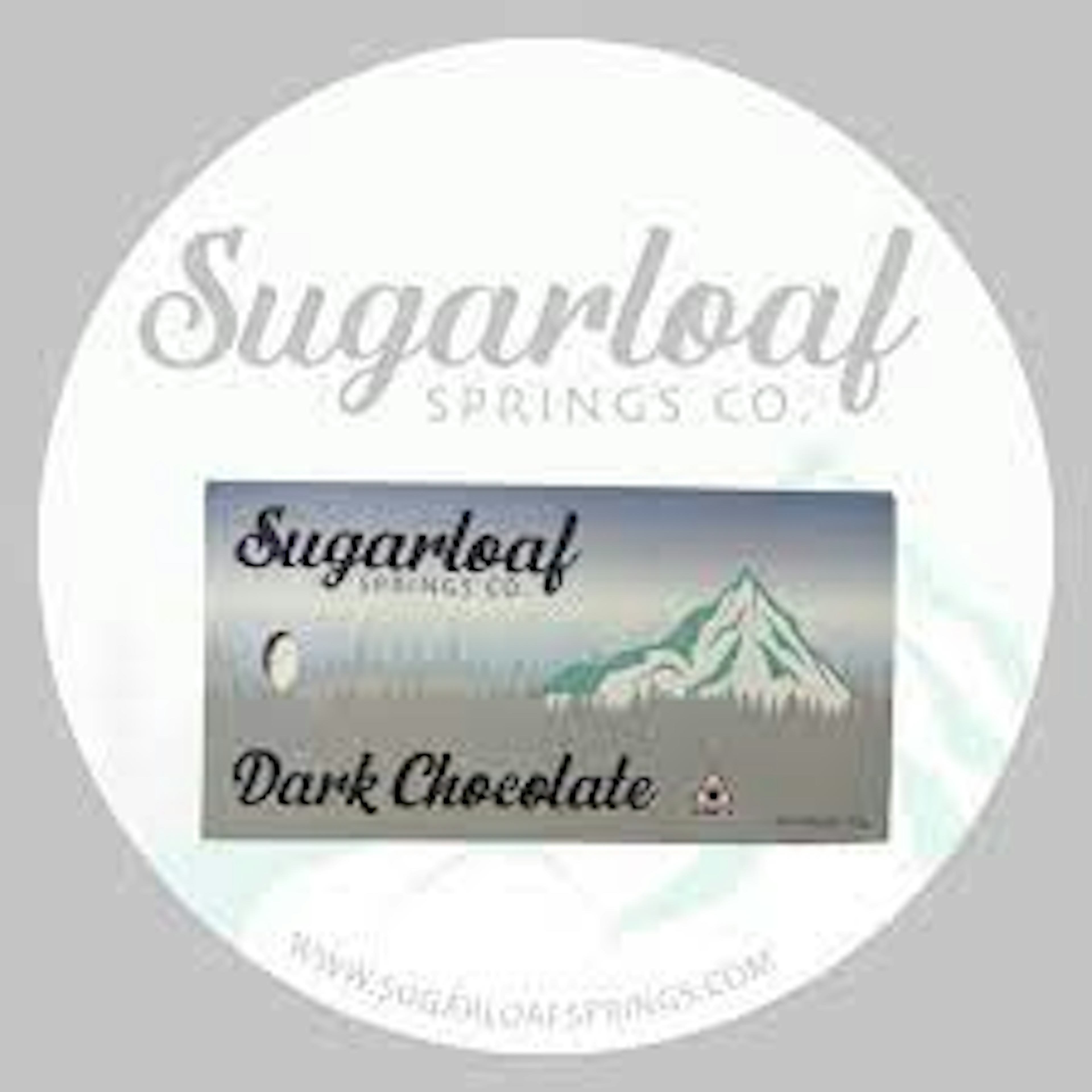 Dark Mint Chocolate Bar | Sugarloaf Springs Co. | 100mg 20pk
