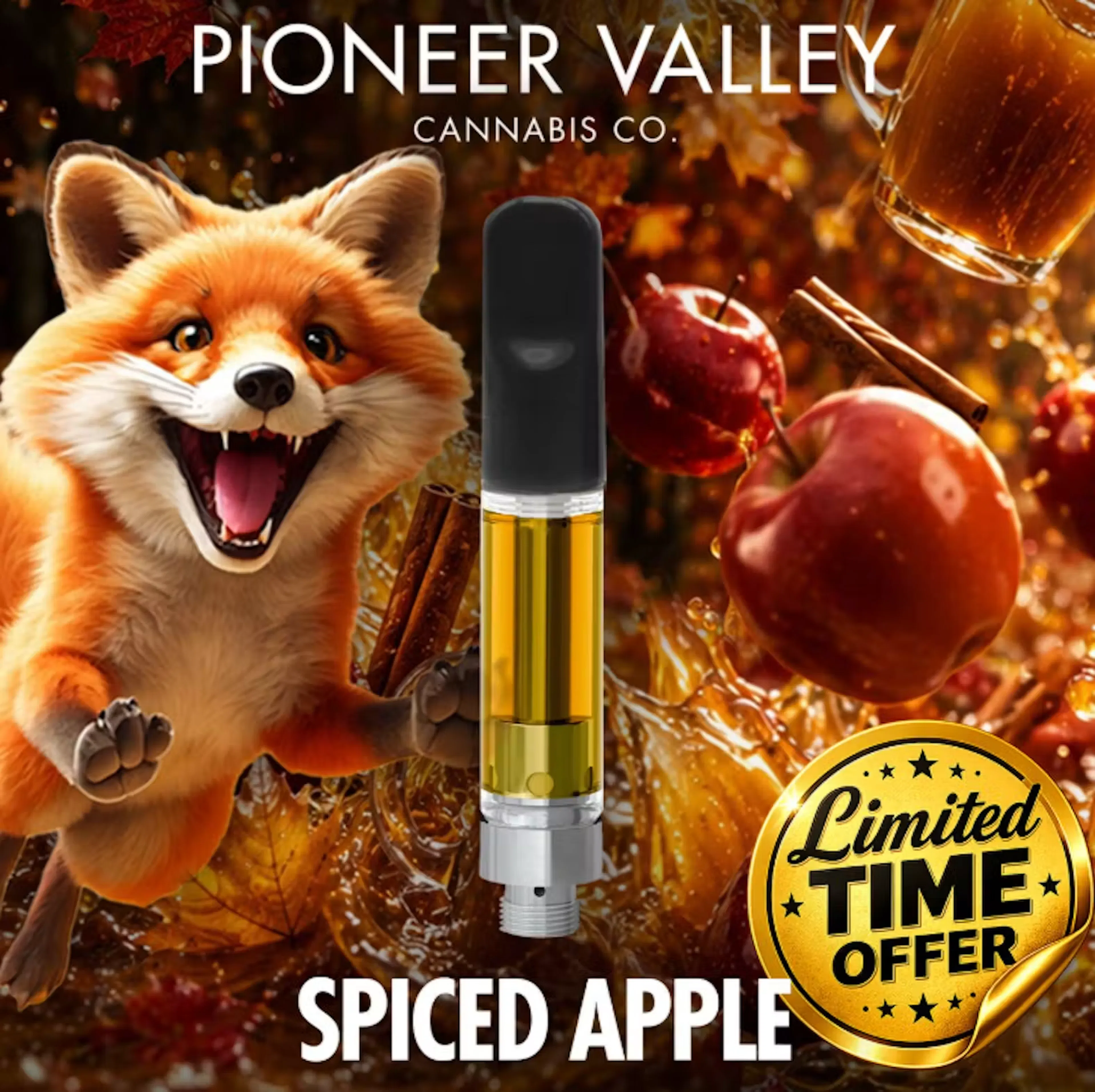 Spiced Apple (H) | Pioneer Valley | 1g 510 Cartridge