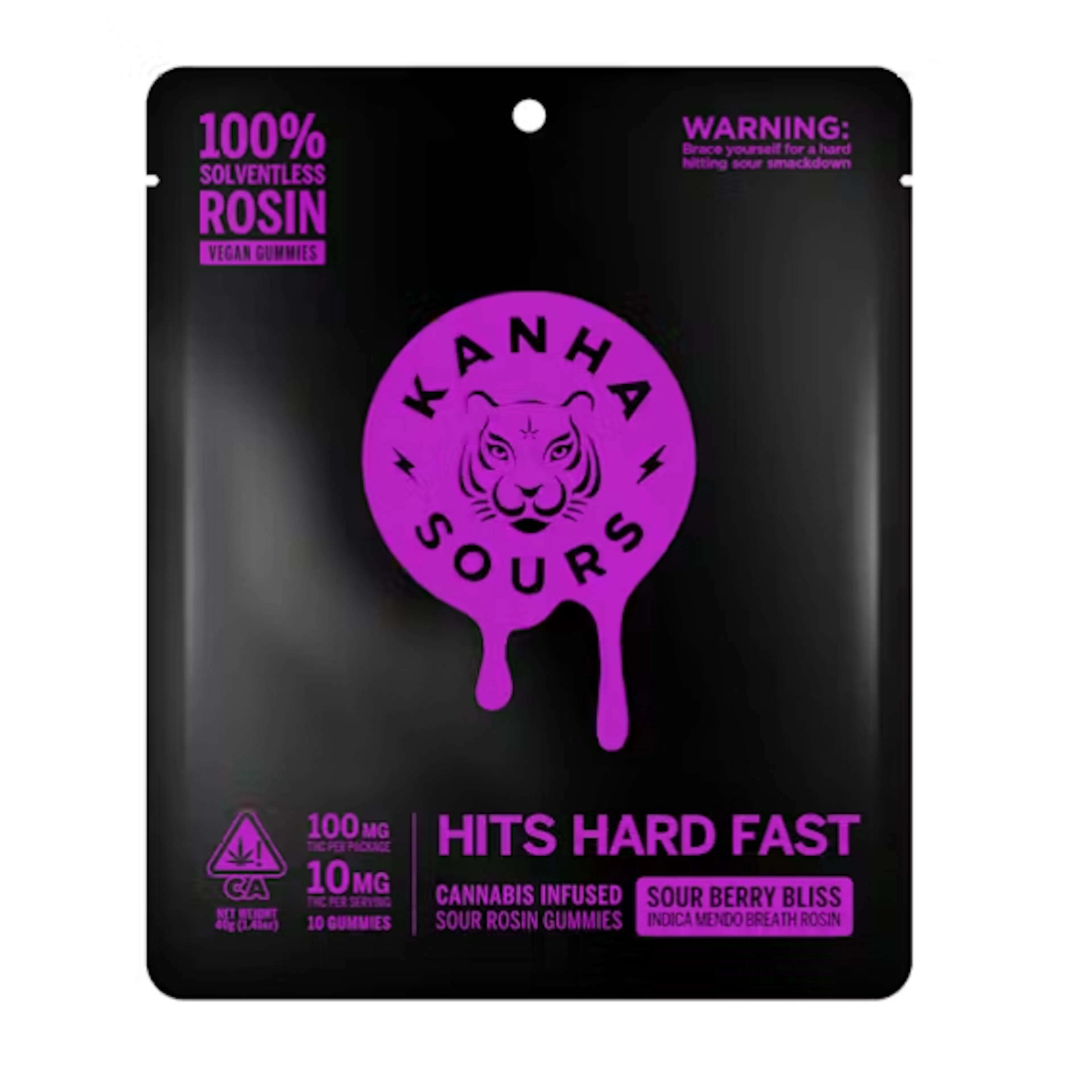 Sour Berry Bliss (I) | Kanha | 100mg 20pk Rosin Gummies