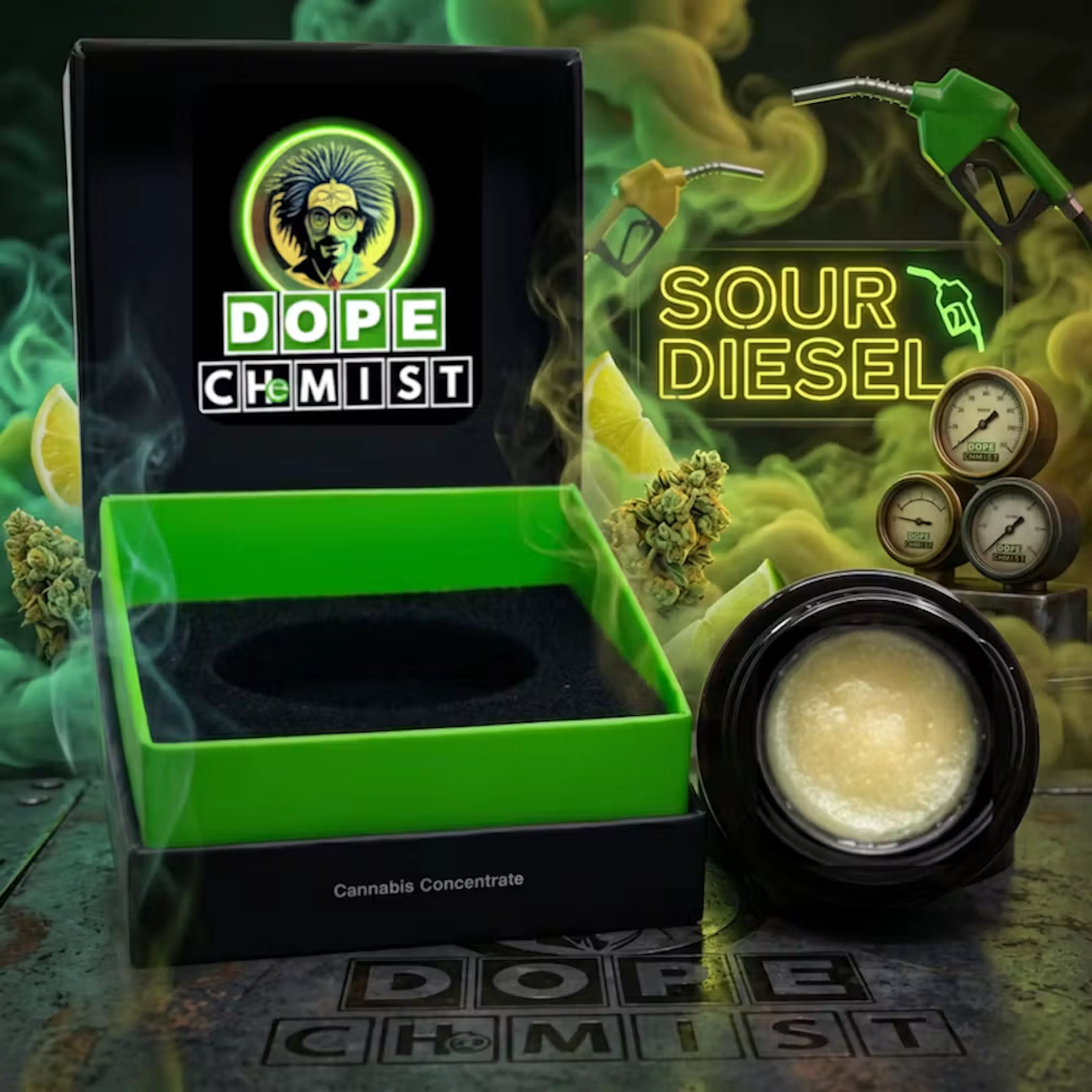 Sour Diesel (IH) | Dope Chemist | 1g Live Badder