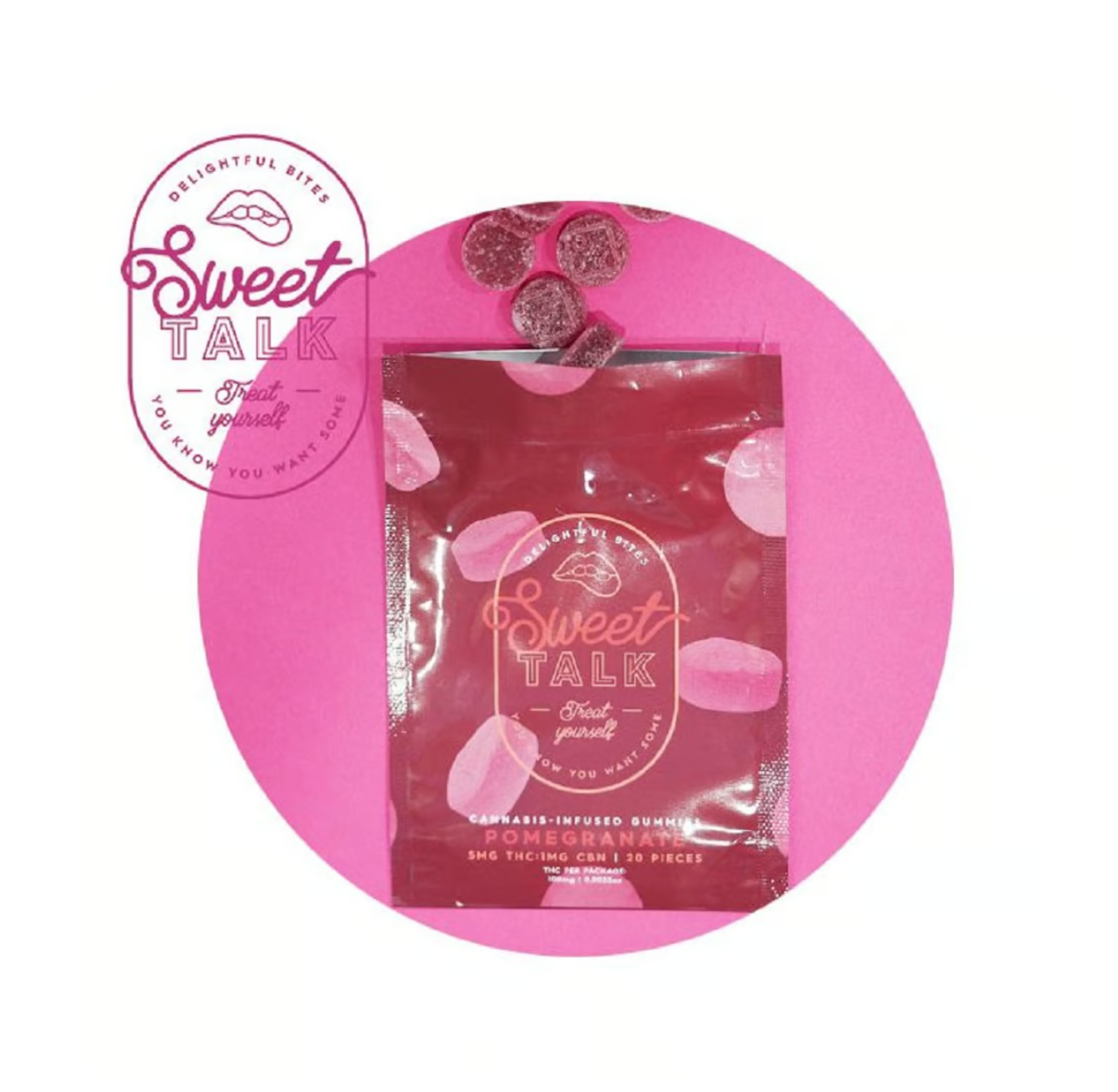 Pomegranate (H) | Sweet Talk | 5mg 20 pk - 97.2mg