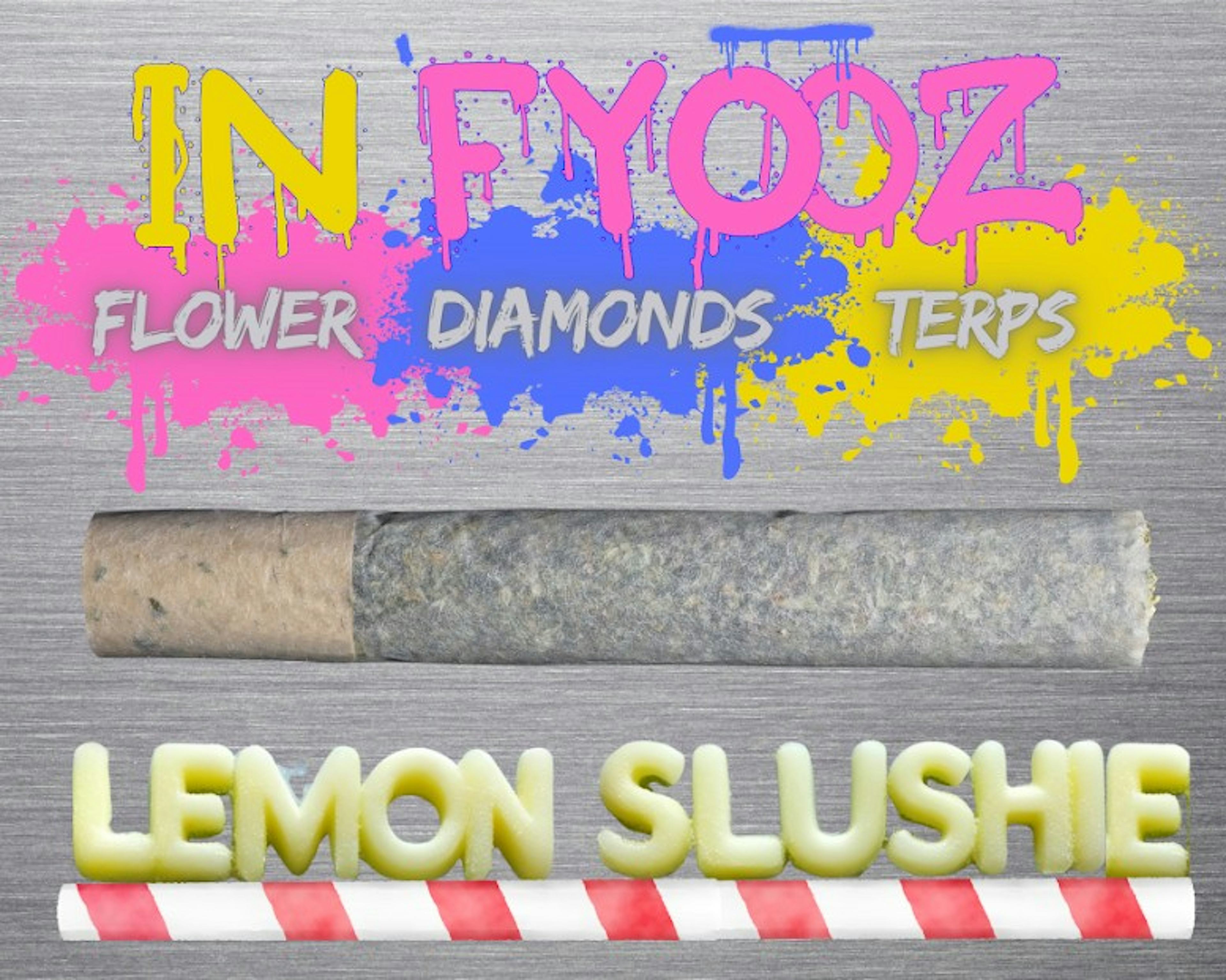 Lemon Slushie (H) | INFYOOZ | 1g Diamond Infused Pre-Roll