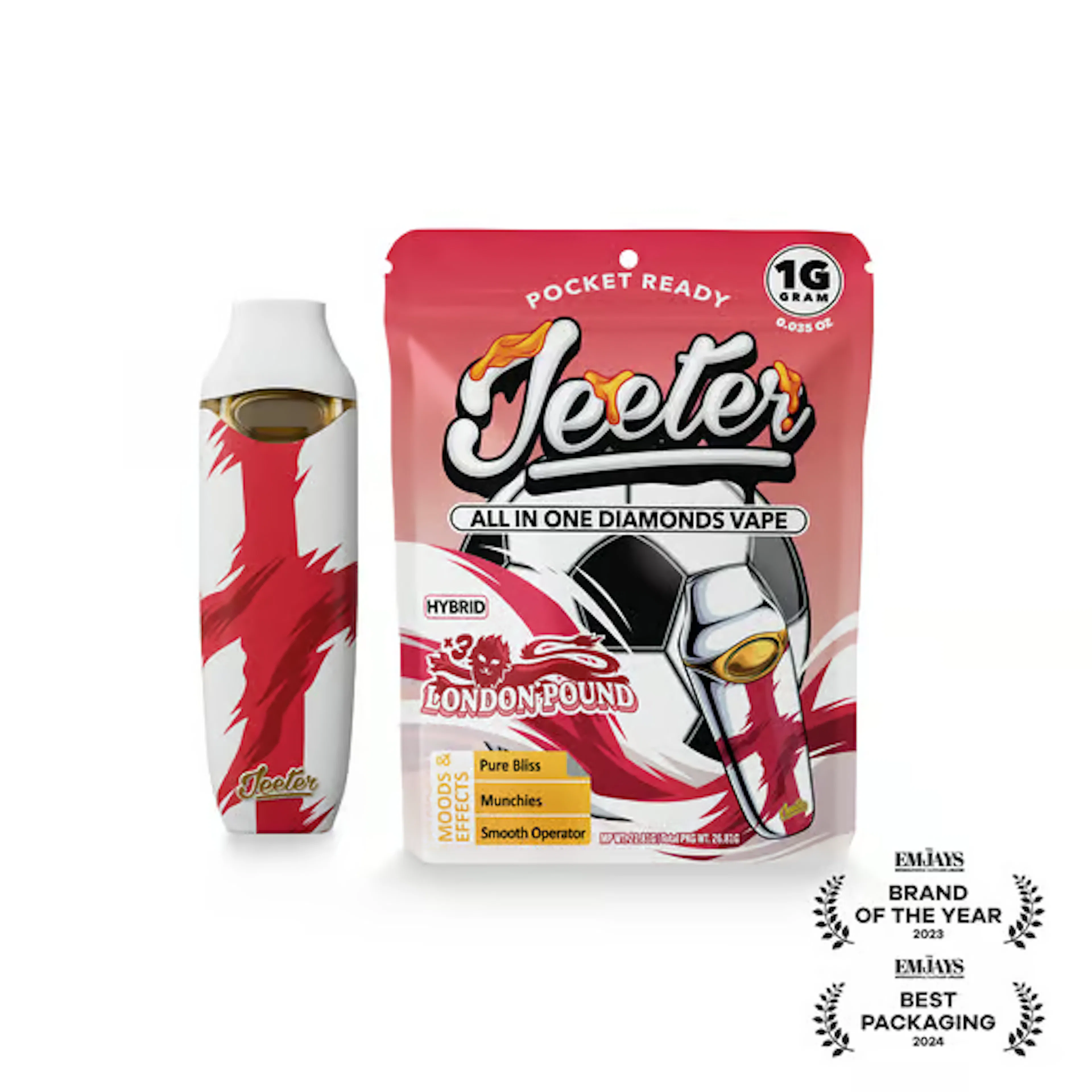 *LIMITED EDITION WC '26* London Pound (H) | Jeeter | 1g Disposable Liquid Diamond Cartridge