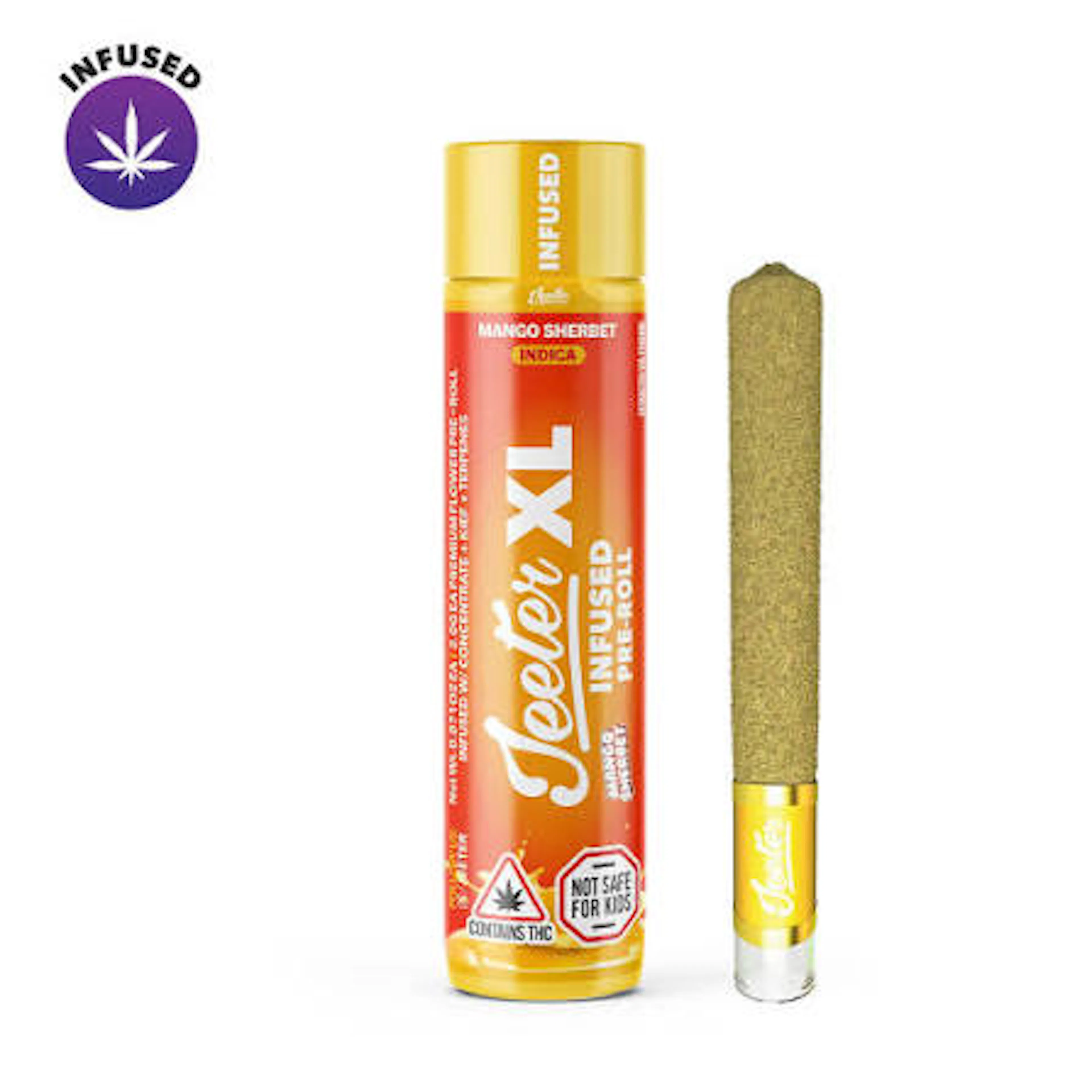 Mango Sherbert (I) | Jeeter XL | 2g Infused Pre-Roll