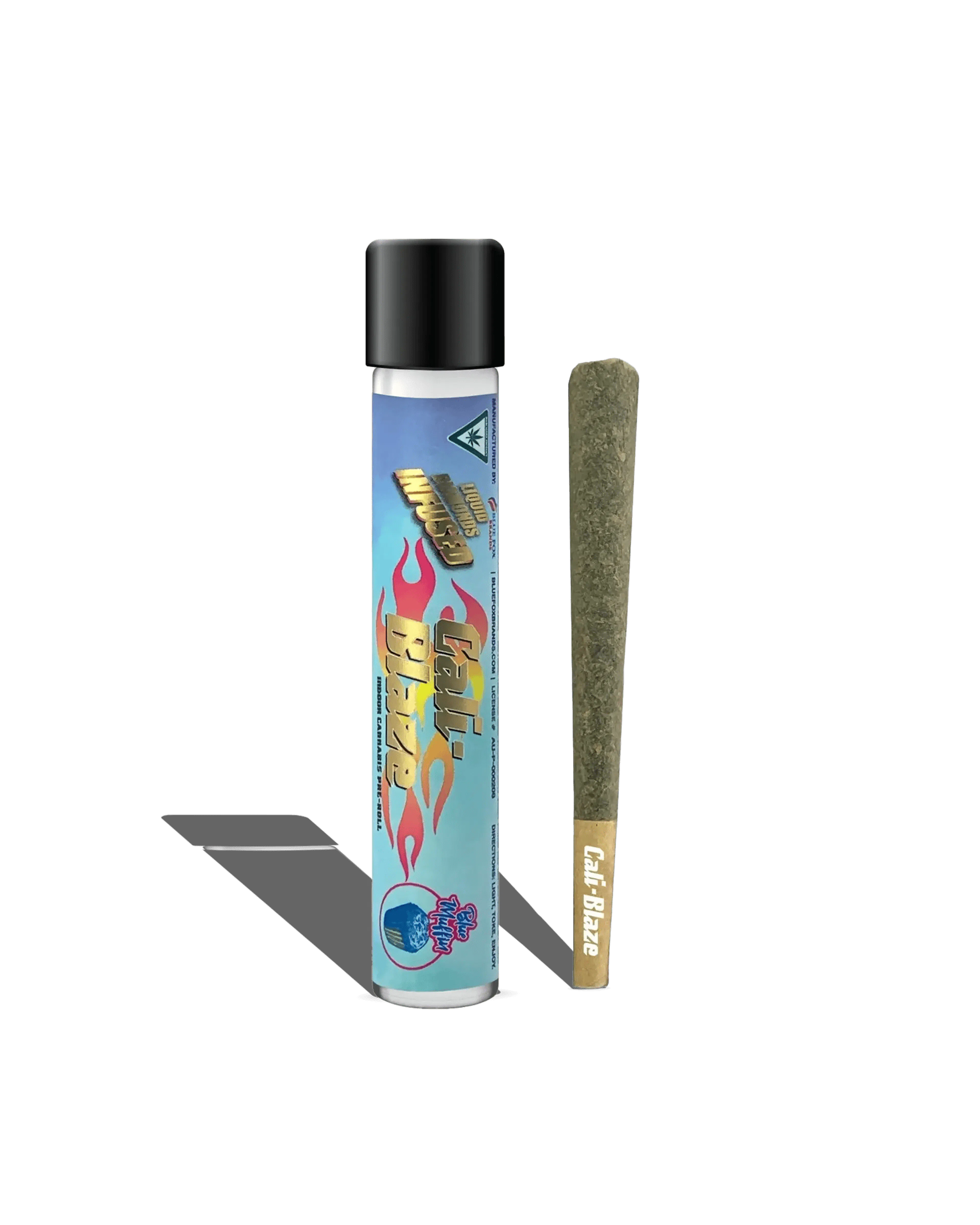 Blue Muffin (H) | Cali-Blaze Liquid Diamonds | 1.2g Infused Pre-Roll