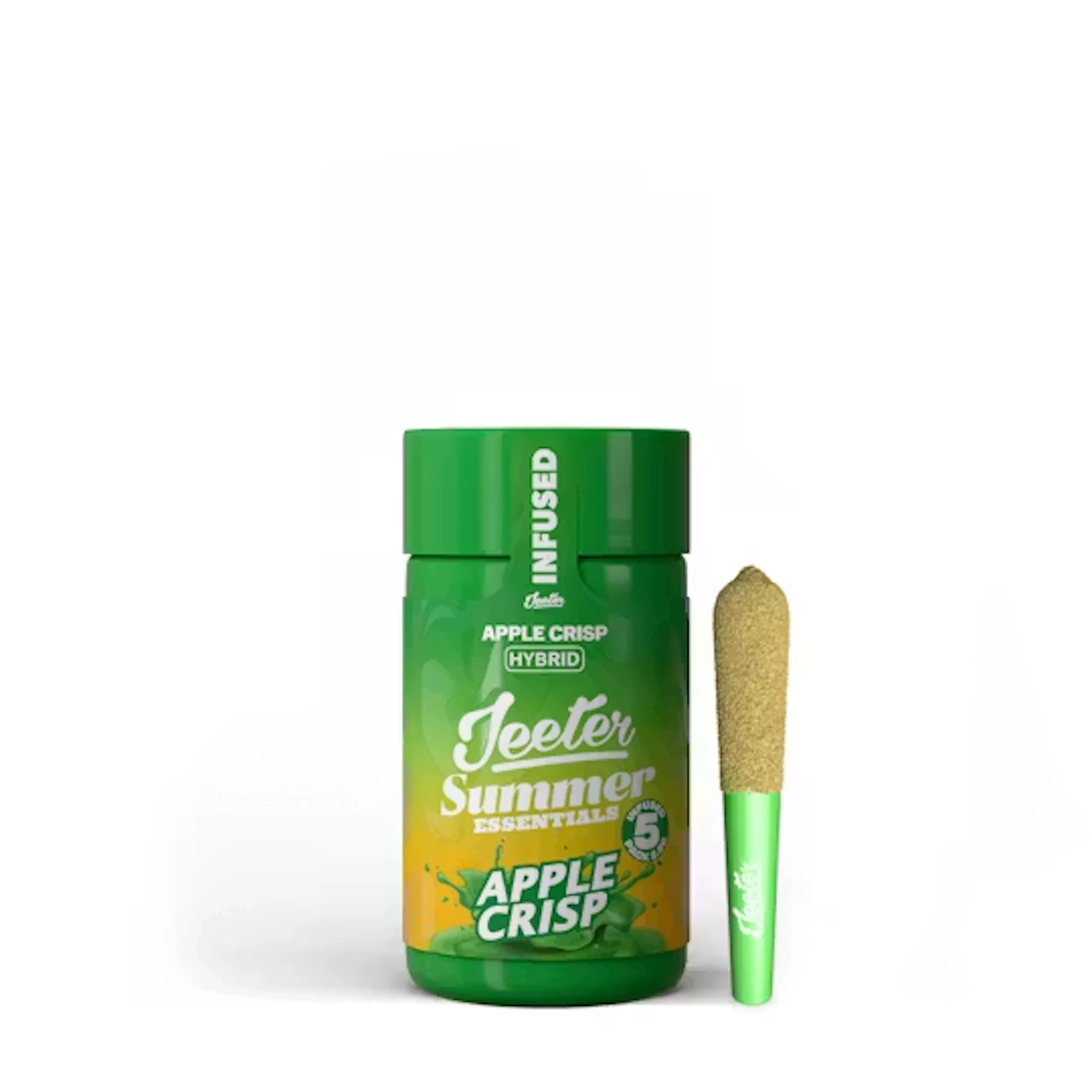 *Summer Essentials* Apple Crisp (H) | Baby Jeeter | 2.5g 5pk Infused Pre-Rolls