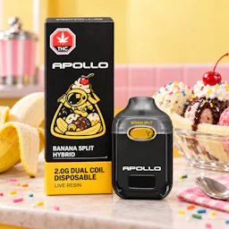 Banana Split (H) | Apollo | 2g Live Resin Disposable Cartridge image (1/2)