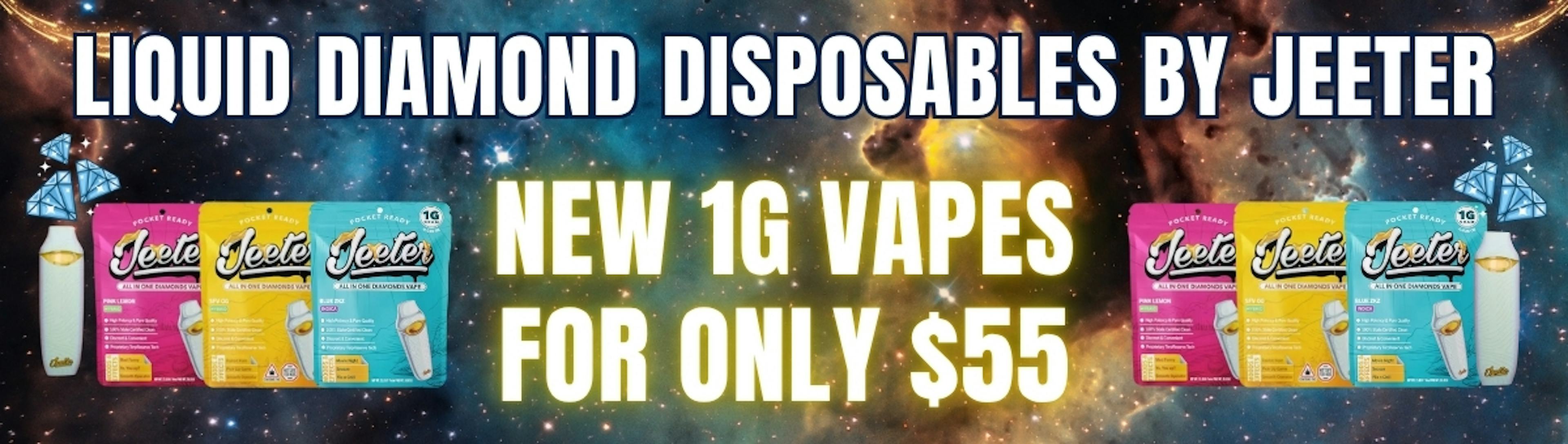 Liquid diamond vapes