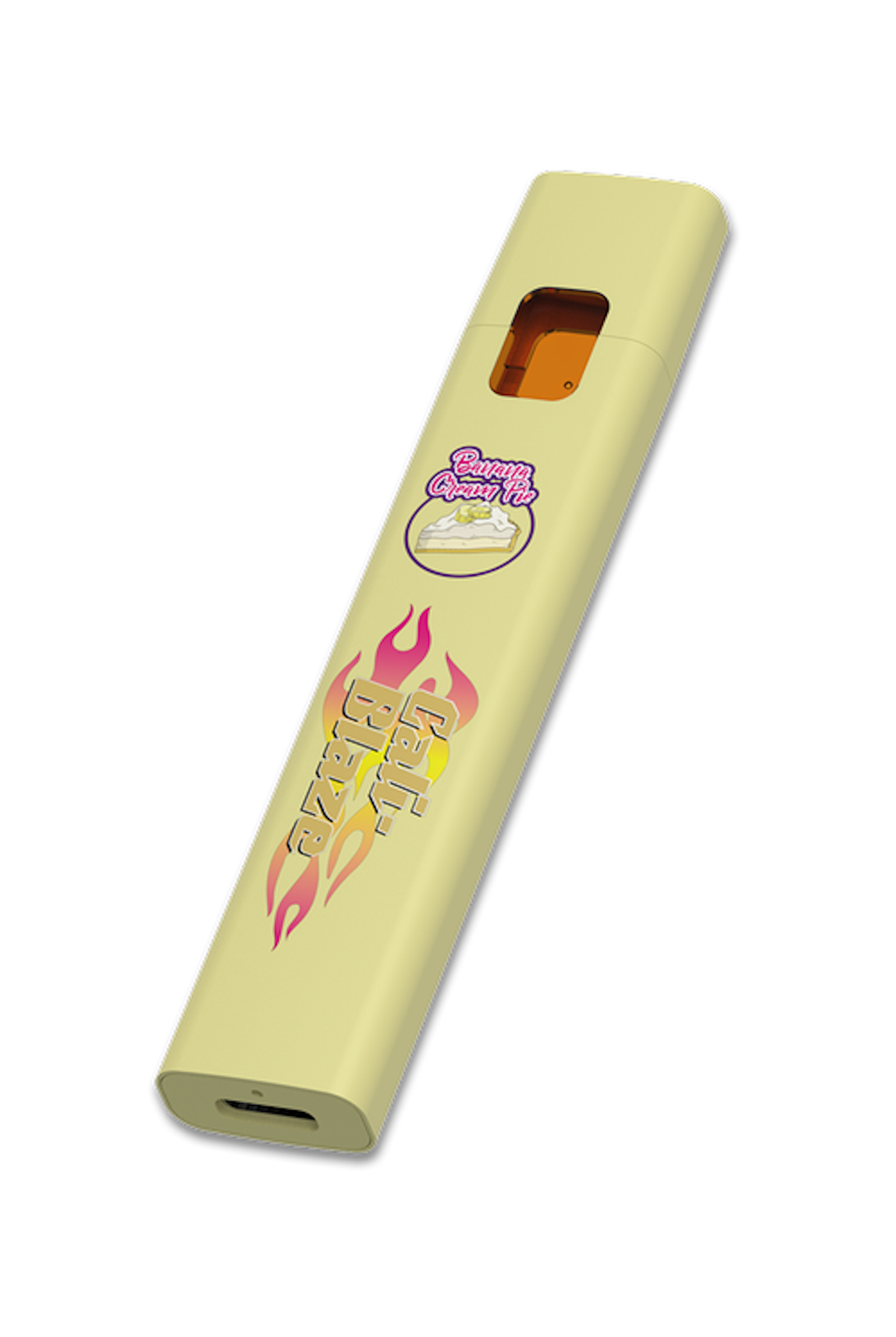 Banana Cream Pie (H) | Cali-Blaze | 1g Live Resin Disposable Cartridge