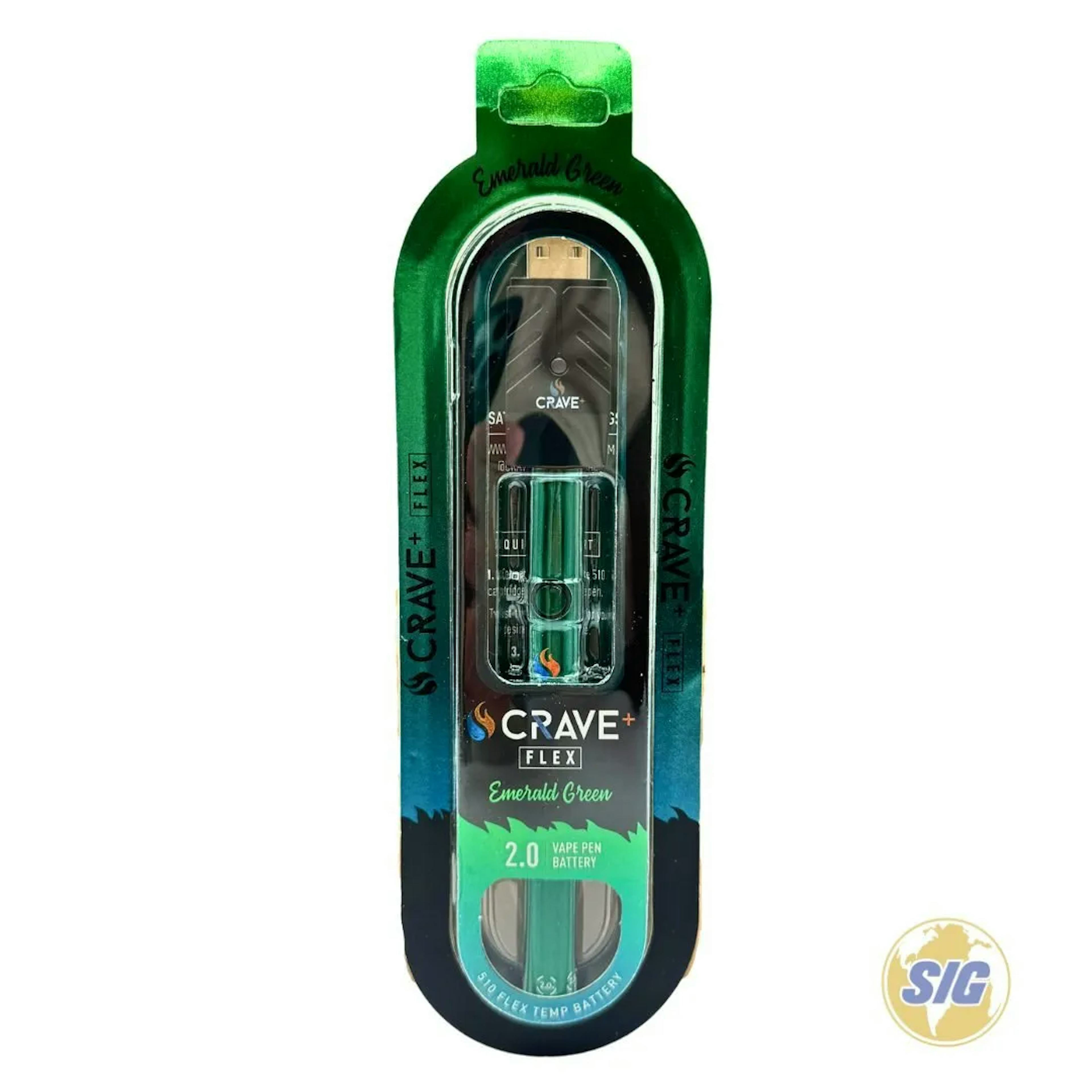 Emerald Green Crave Flex Battery