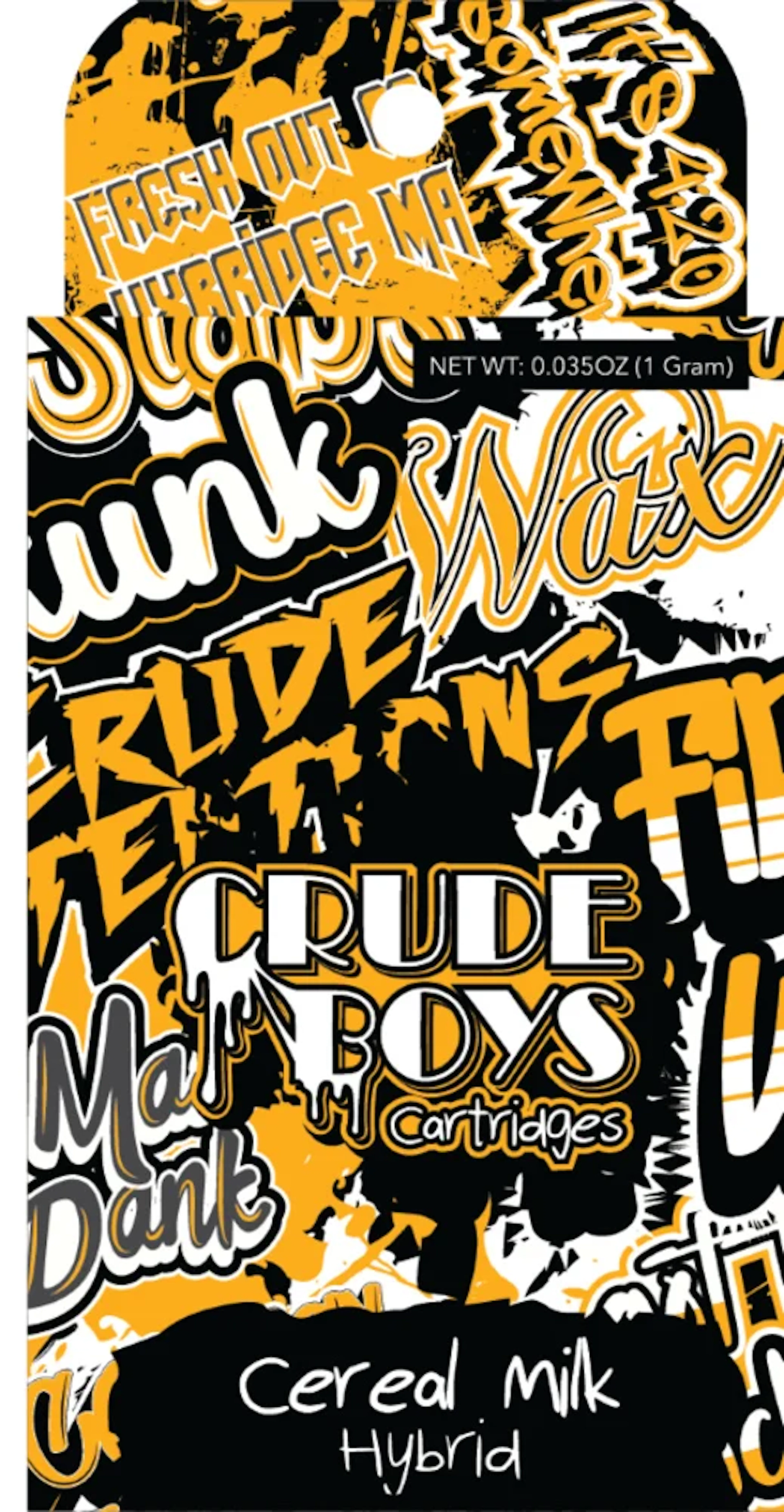 Cereal Milk (H) | Crude Boys | 1g 510 Cartridge