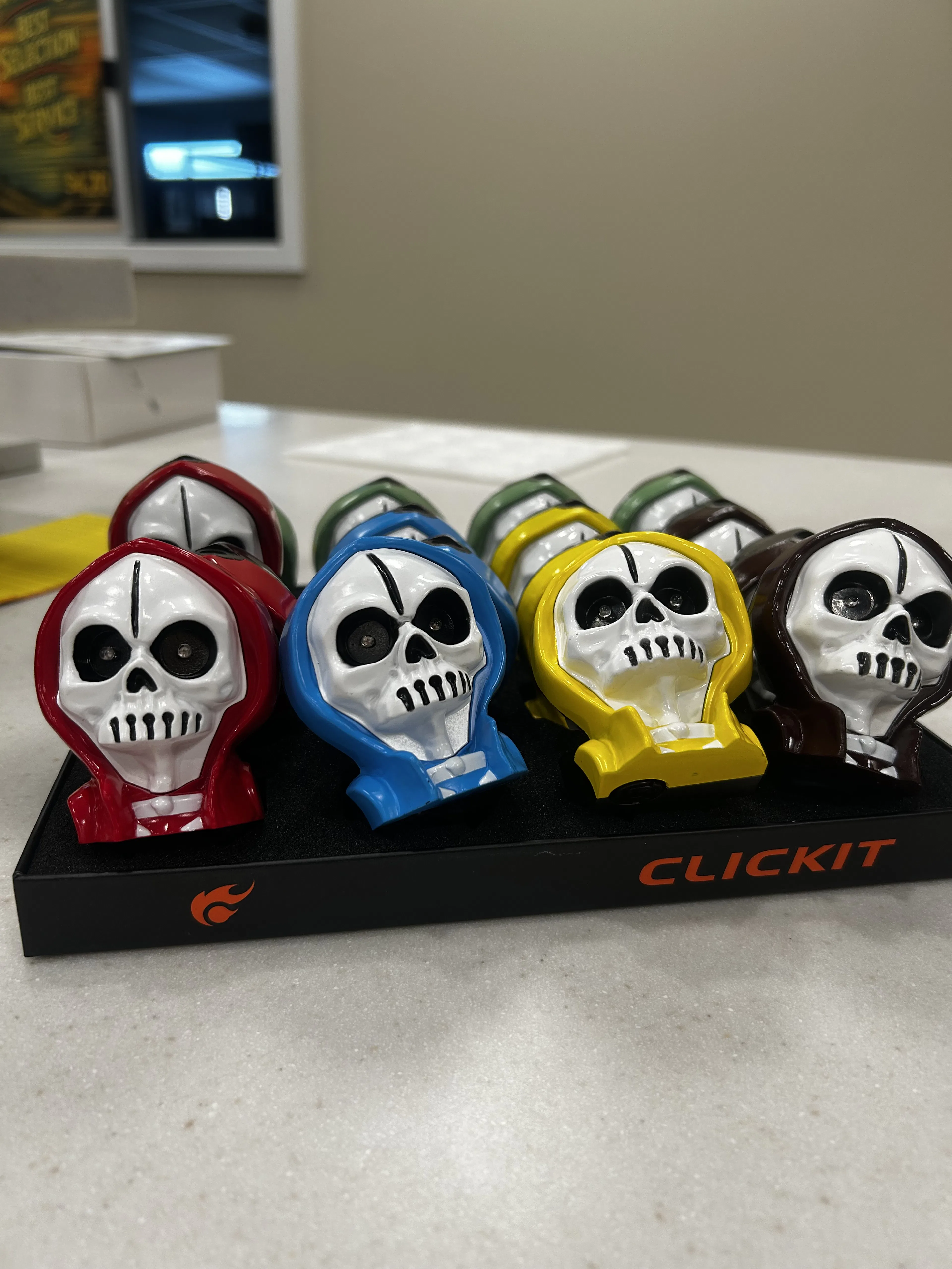 Skull Torch Lighter