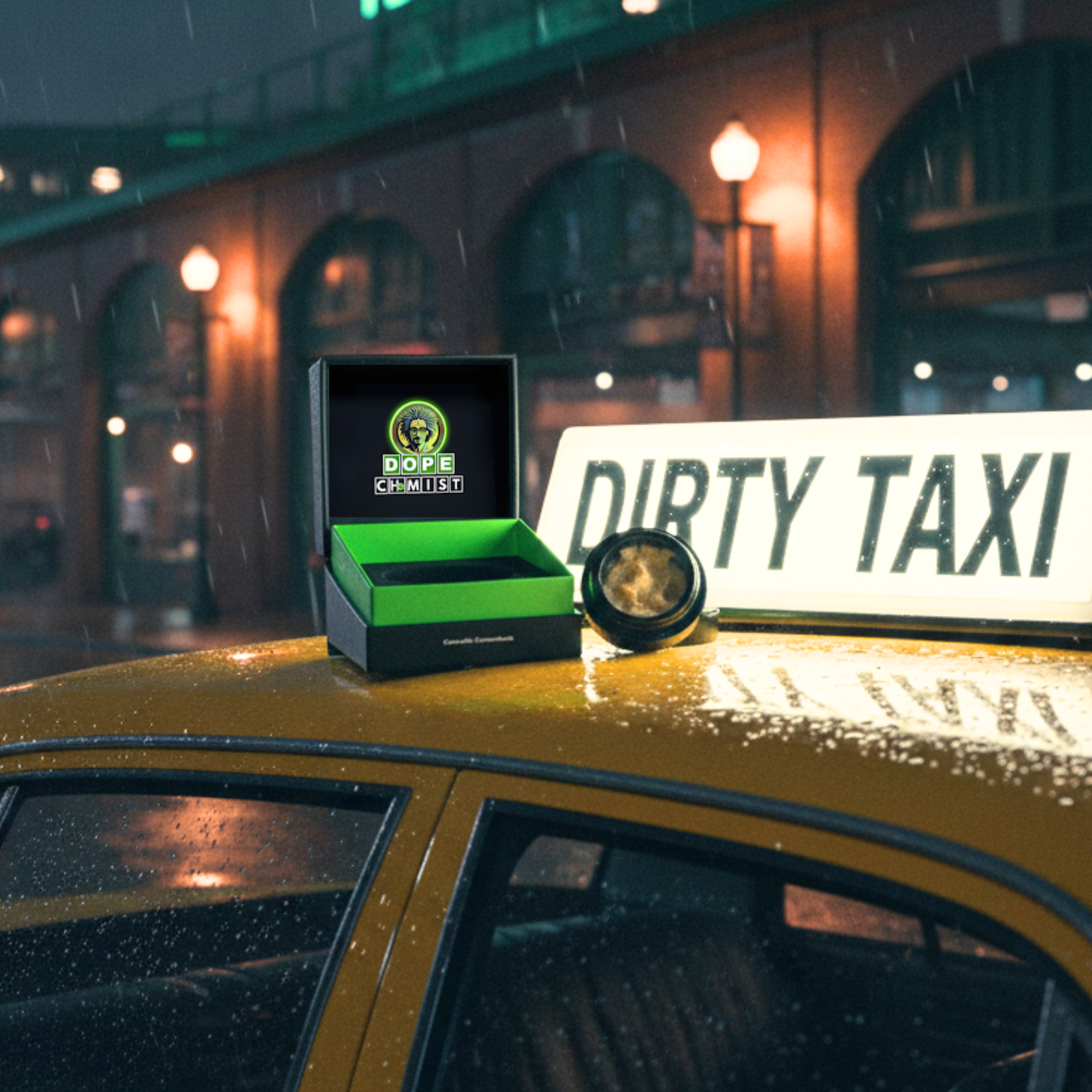 Dirty Taxi (H) | Dope Chemist | 1g Live Hash Rosin