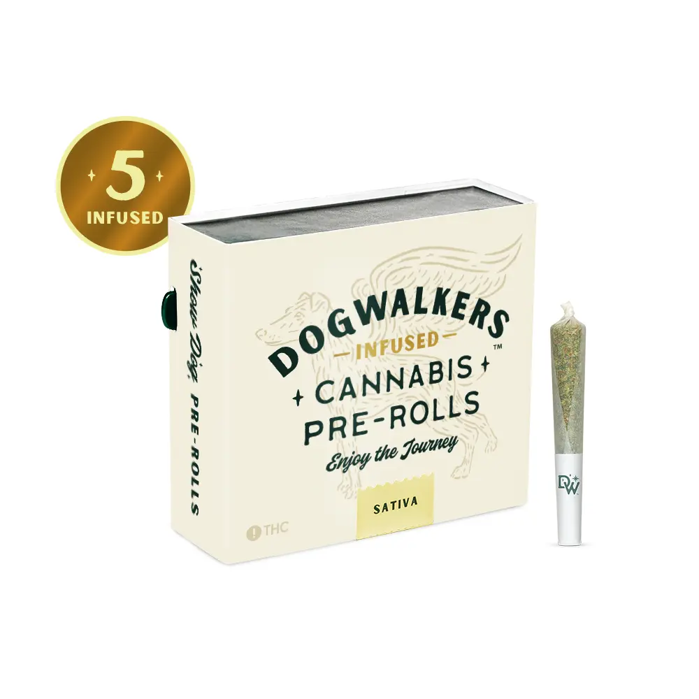 L'Orange (S) | Dogwalkers | .45g 5pk Infused Pre-Rolls
