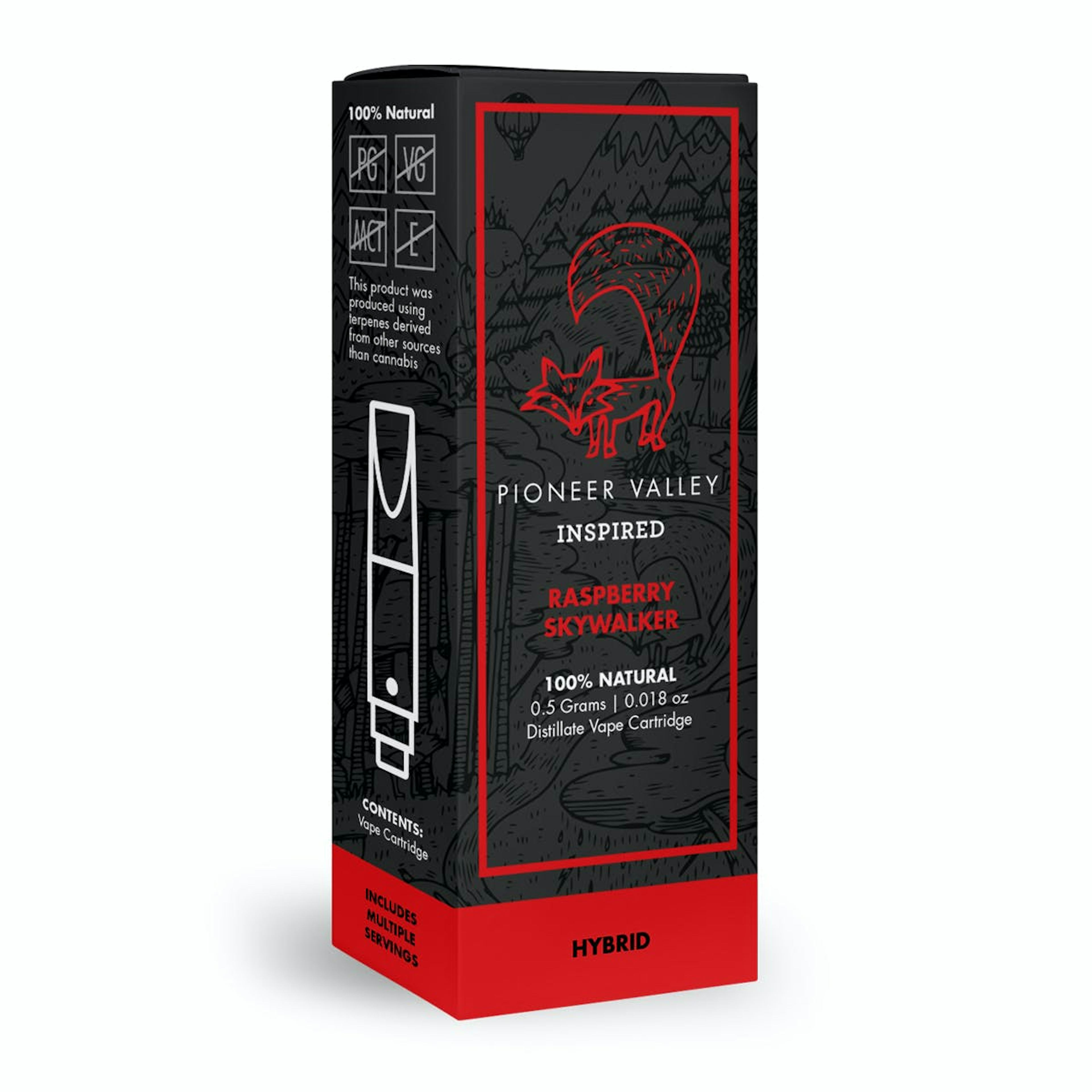 Raspberry Skywalker (H) | Pioneer Valley | 1.0g 510 Cartridge