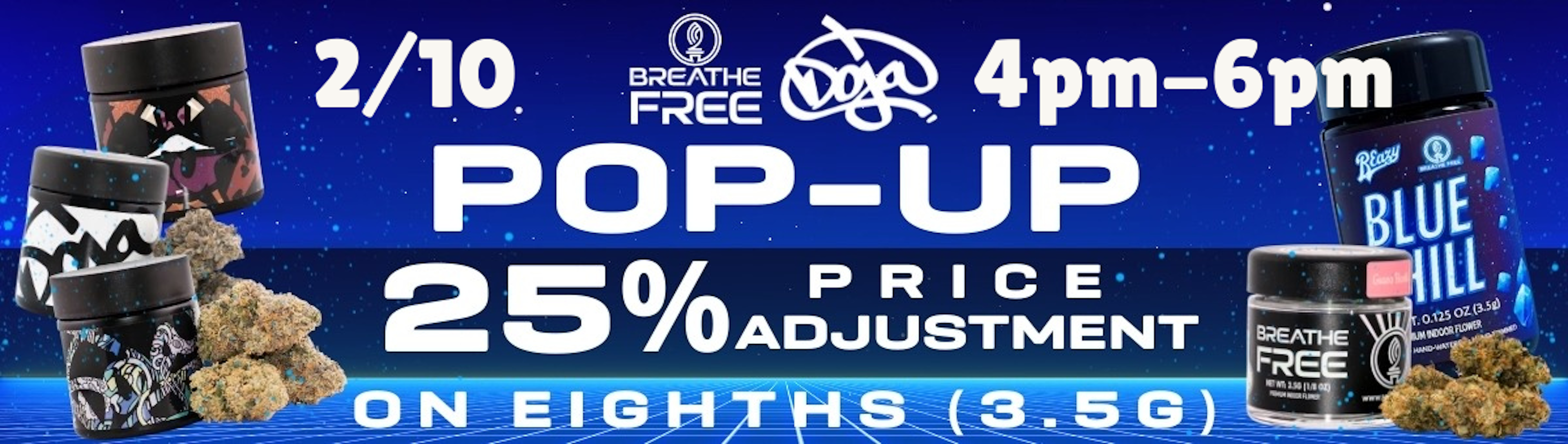 Breathe Free PopUp OFFER