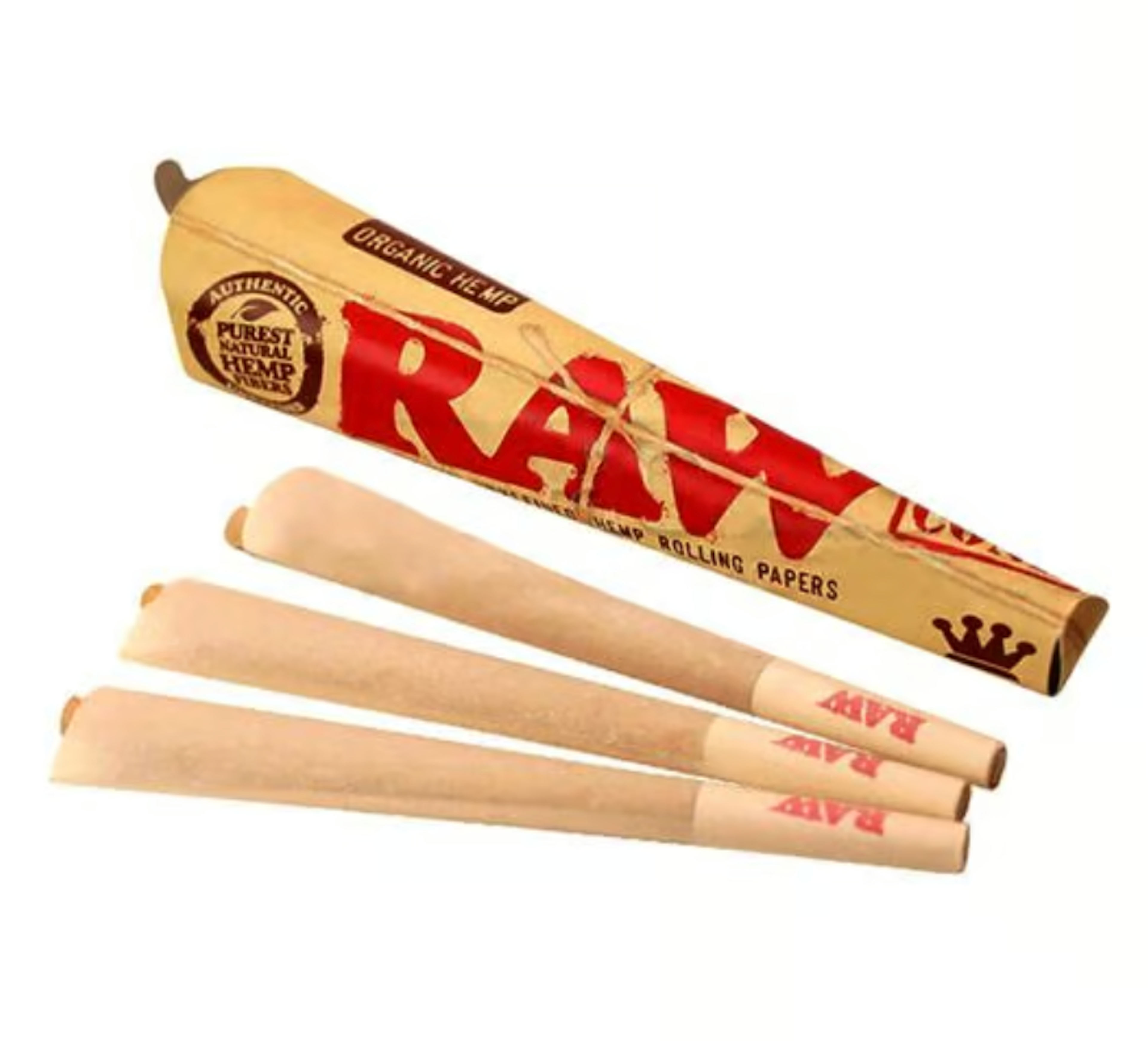 Raw King Cones 3 Pk - 