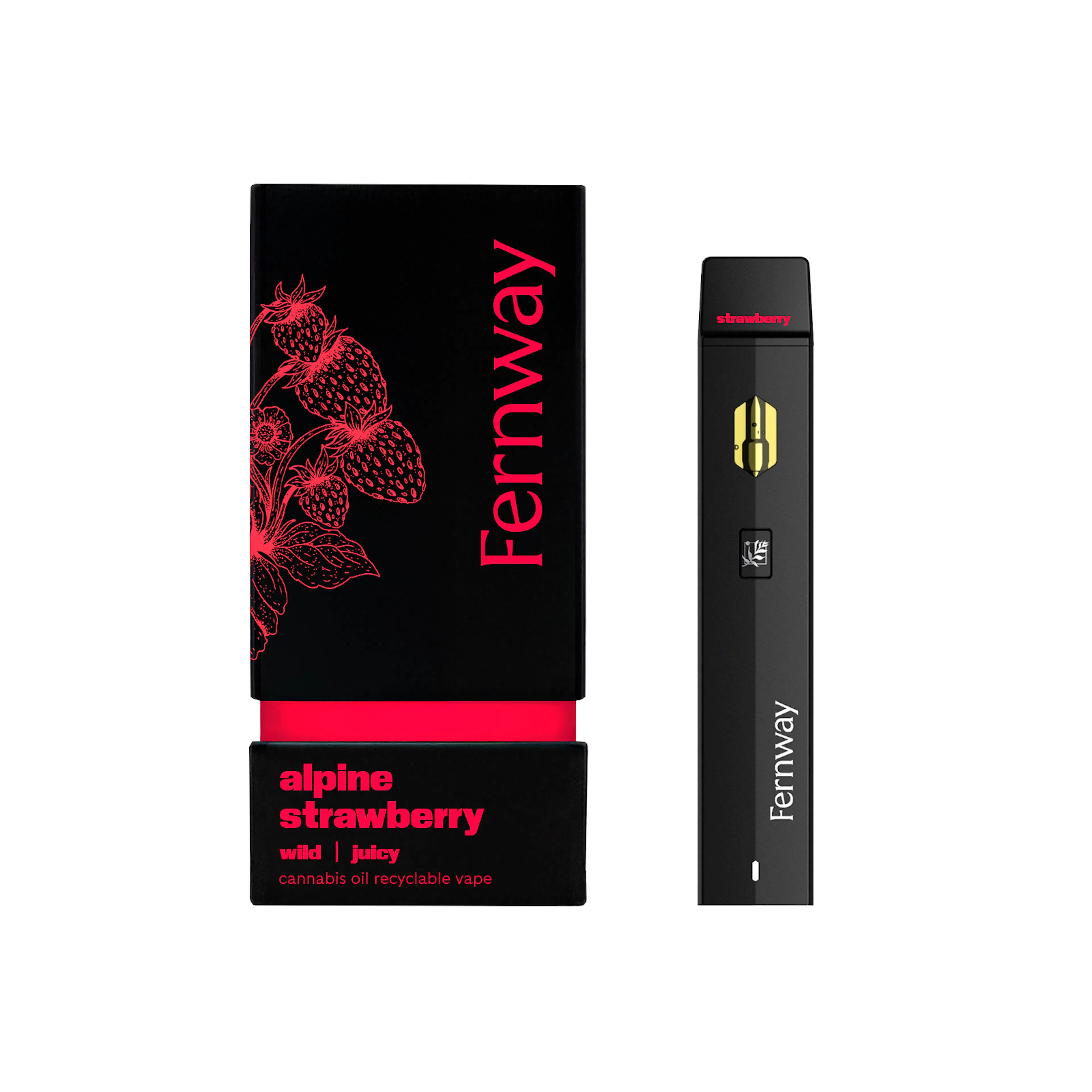 Alpine Strawberry (S) | Fernway Traveler | 1g Disposable Cartridge