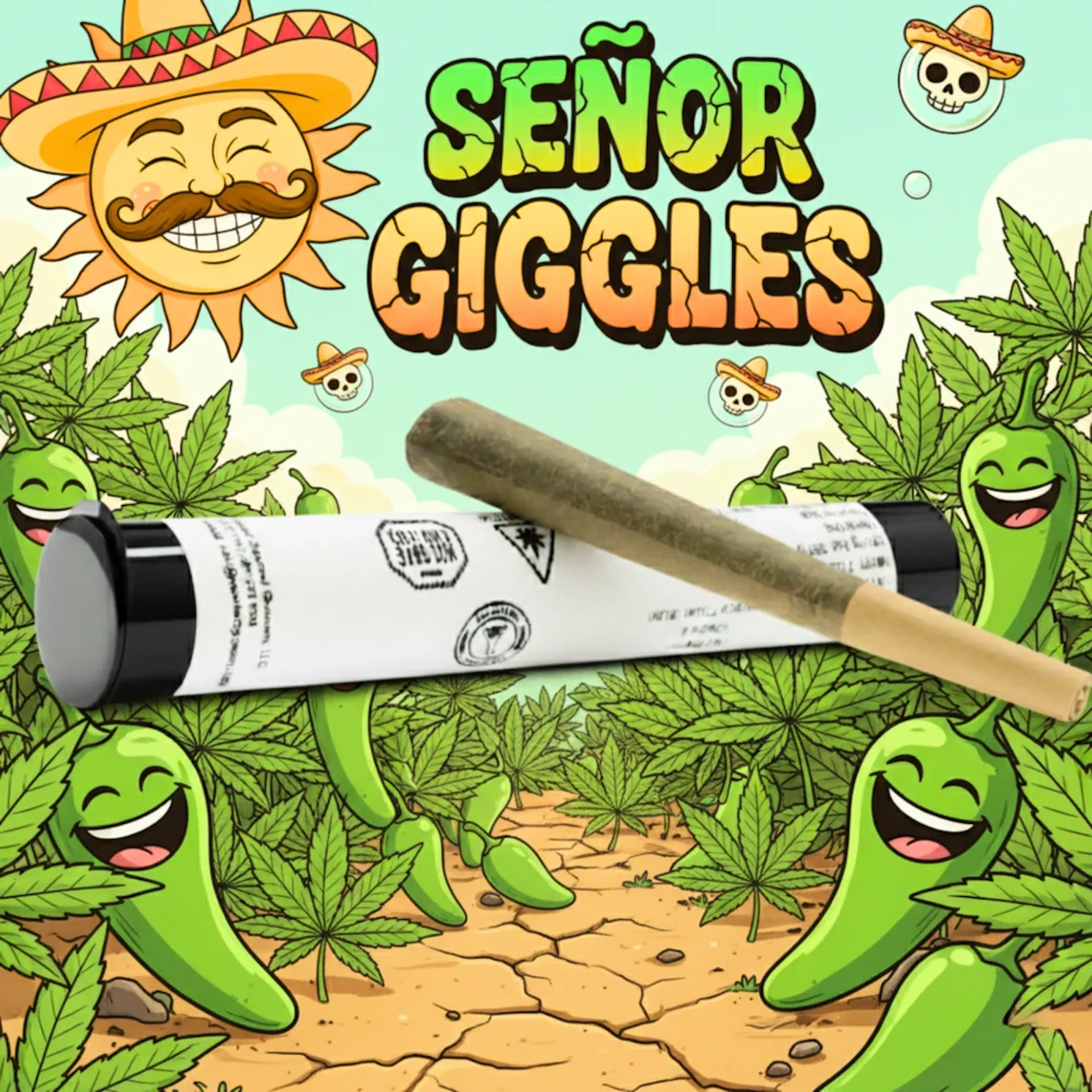 Señor Giggles (H) | Twisted | 1g Pre-Roll