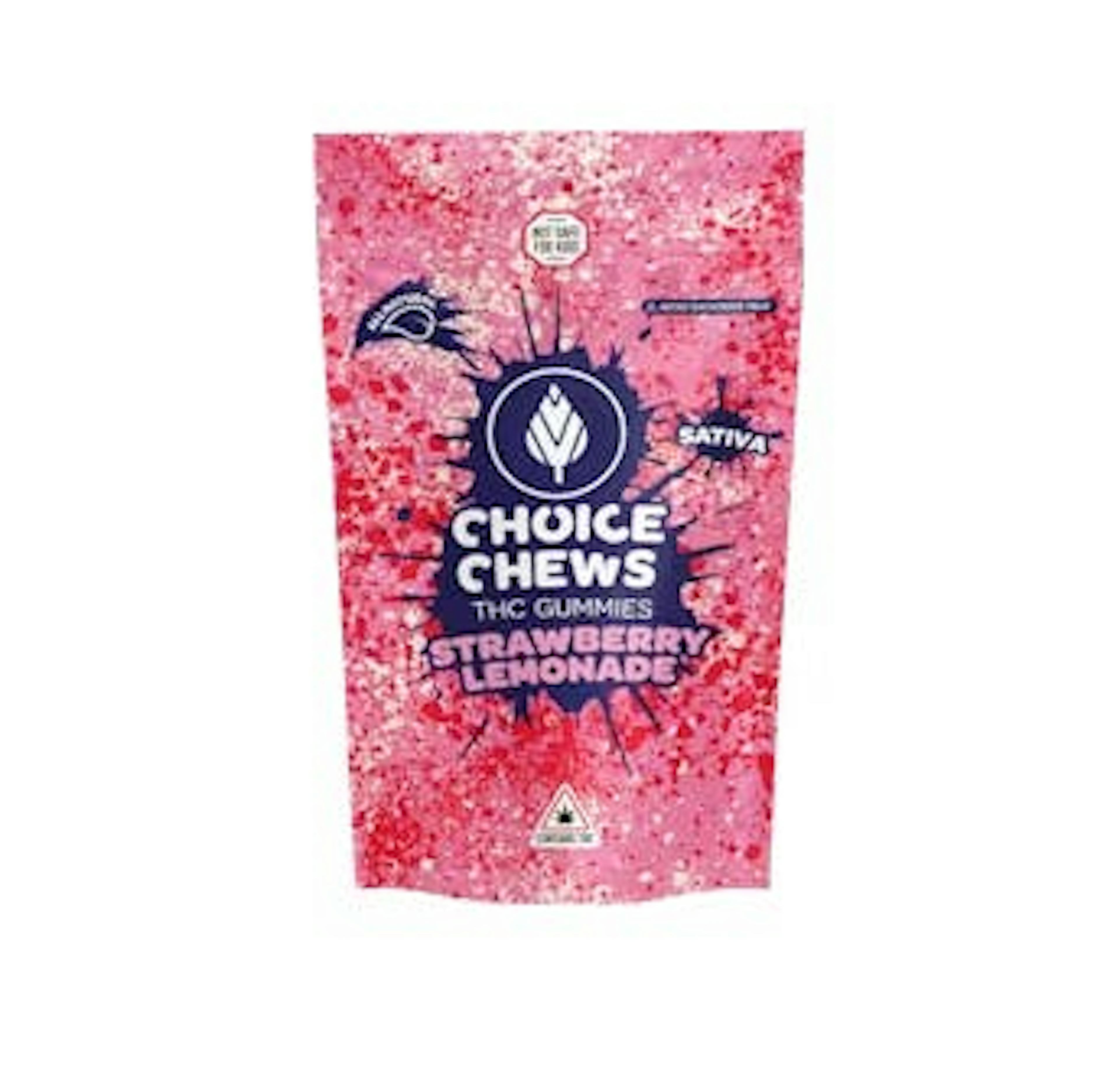 Strawberry Lemonade (S) | Choice Chews | 100mg 20pk Gummies