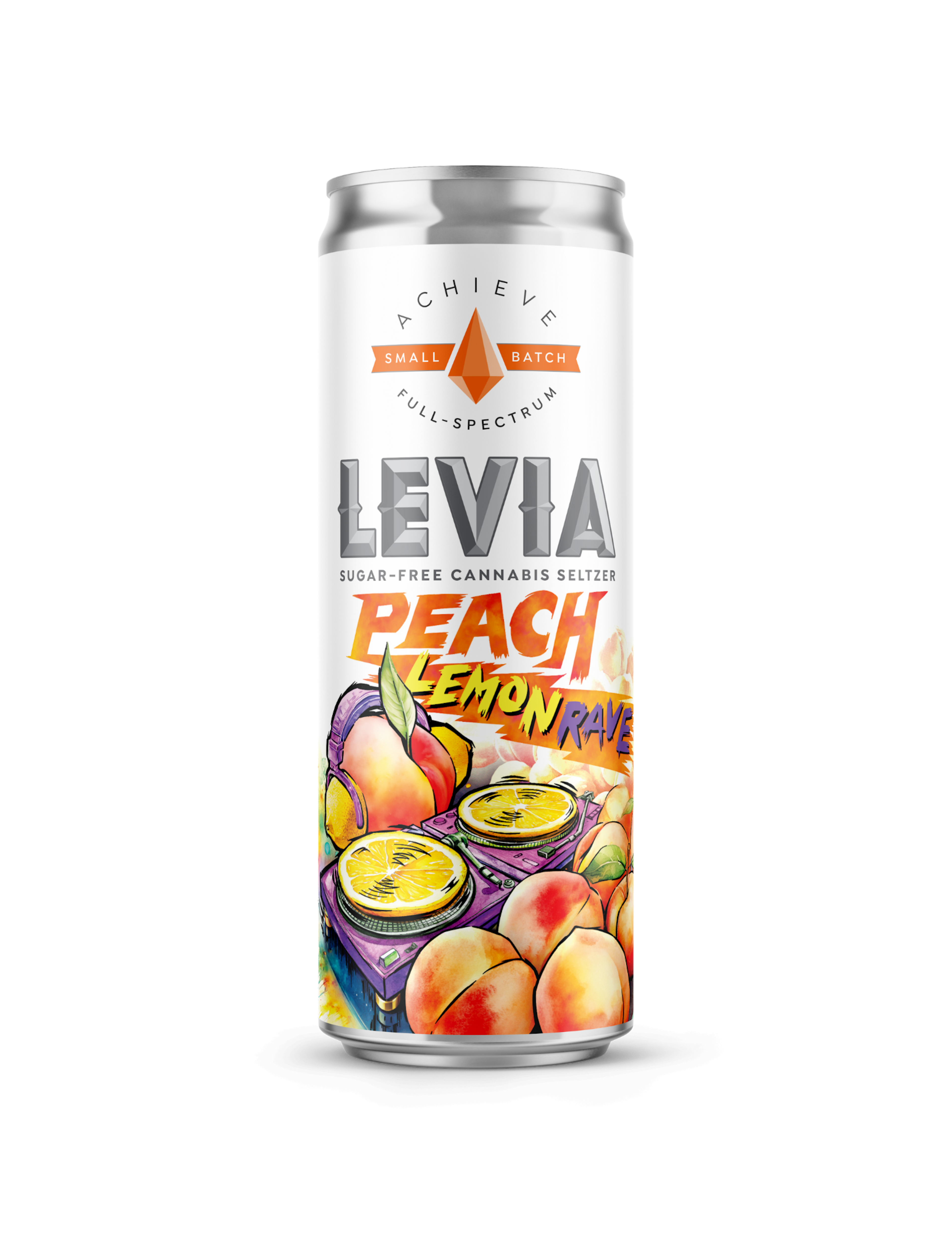 Achieve - Peach Lemonade (S) | Levia Seltzers 5mg Singles