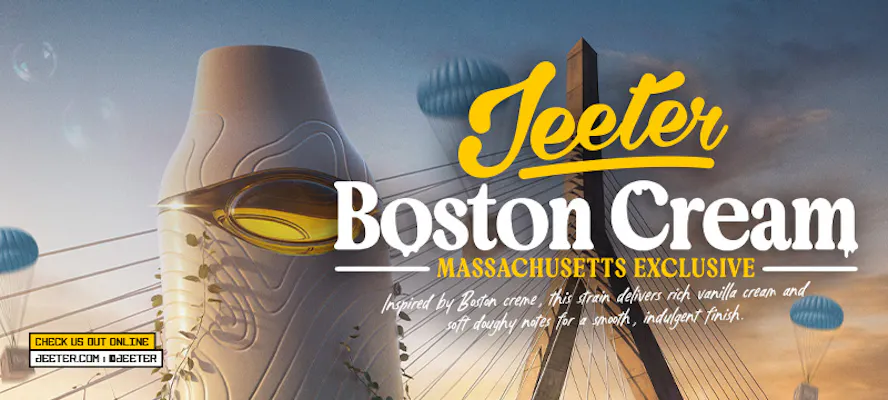 *LIMITED EDITION* Boston Cream | Jeeter | 1g Disposable Liquid Diamond Cartridge
