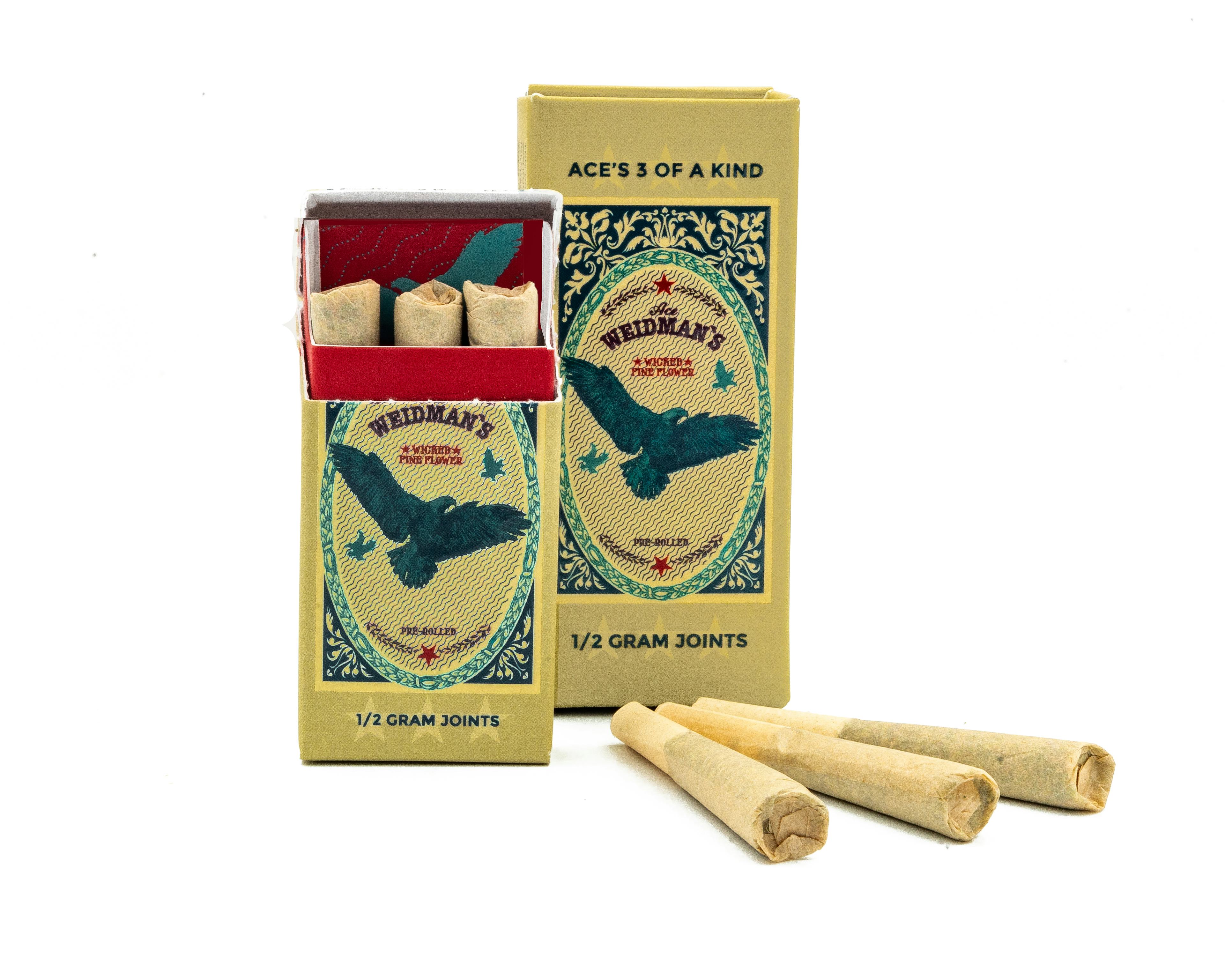 Sour Diesel x Animal Cookies (H) | Ace Weidman's | 3x0.5g pk 1.5g - 1.5g