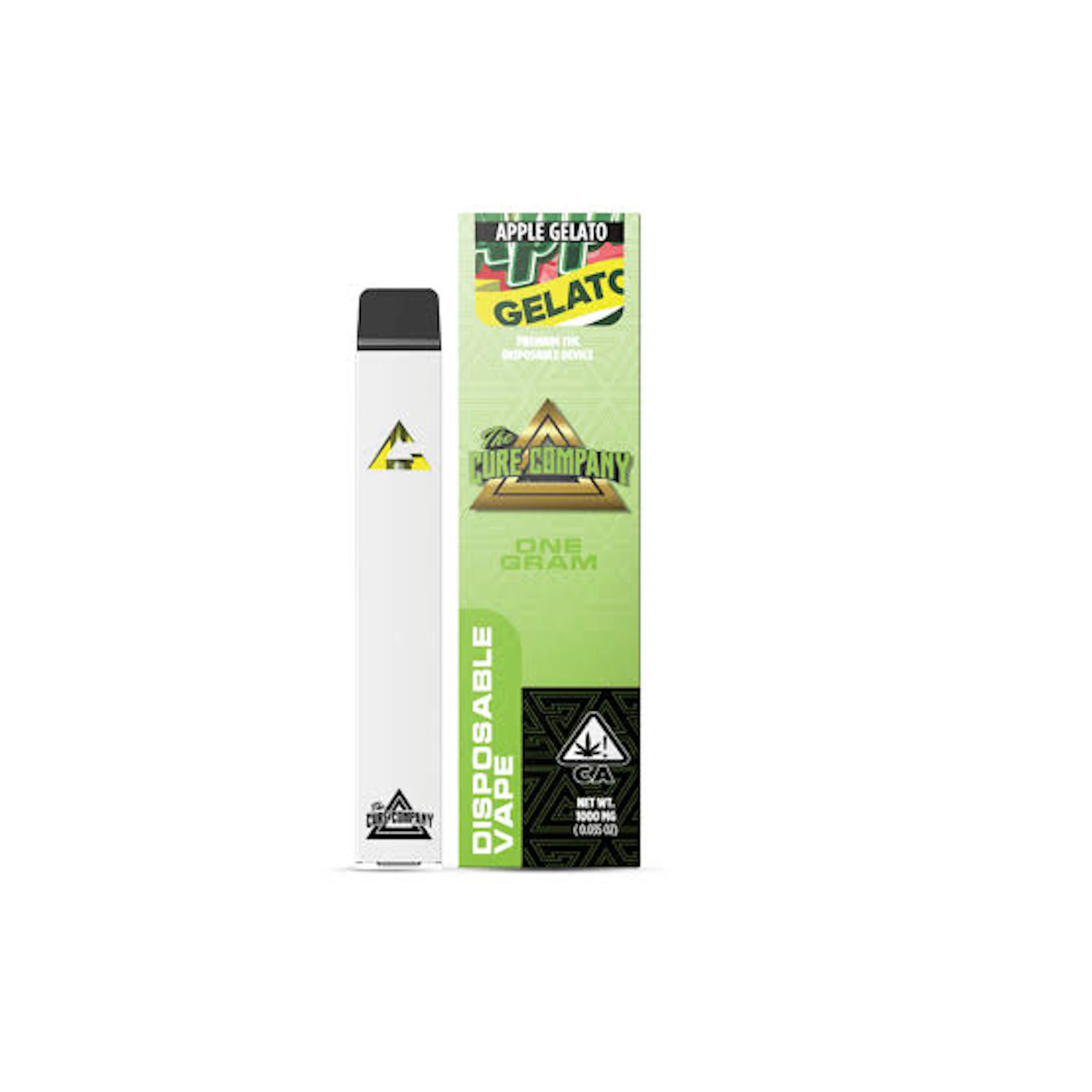 Apple Gelato (H) |Cure Company| 1g Disposable Cartridge