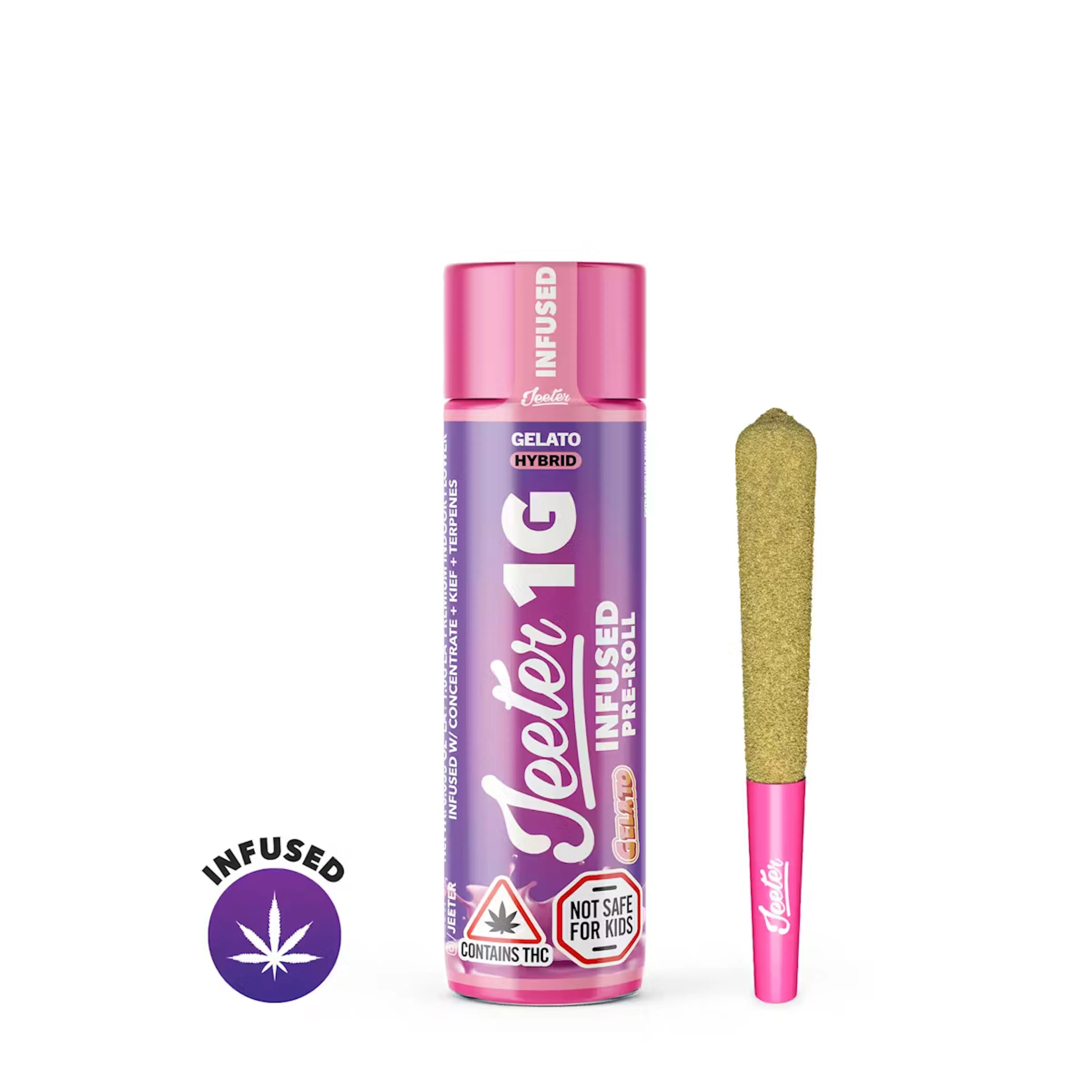 Gelato (H) | Jeeter | 1g Infused Pre-Roll