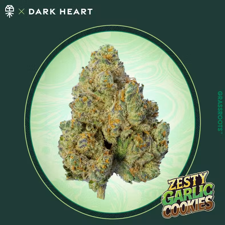 Zesty Garlic Cookies (I) | Dark Heart | 14g Flower