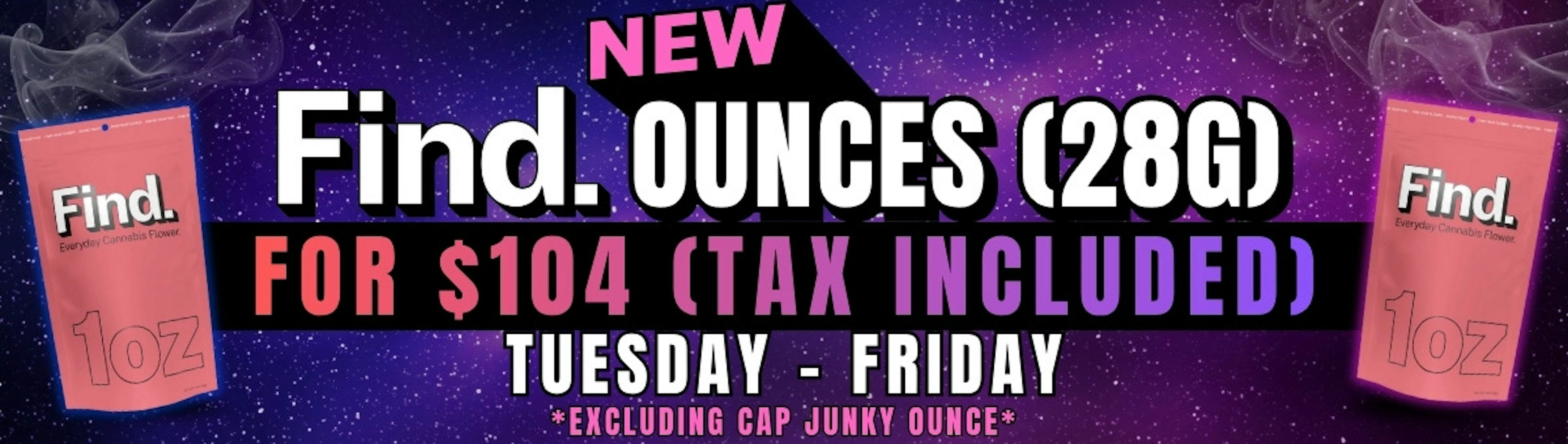 NO CAP JUNKY FIND OZ 