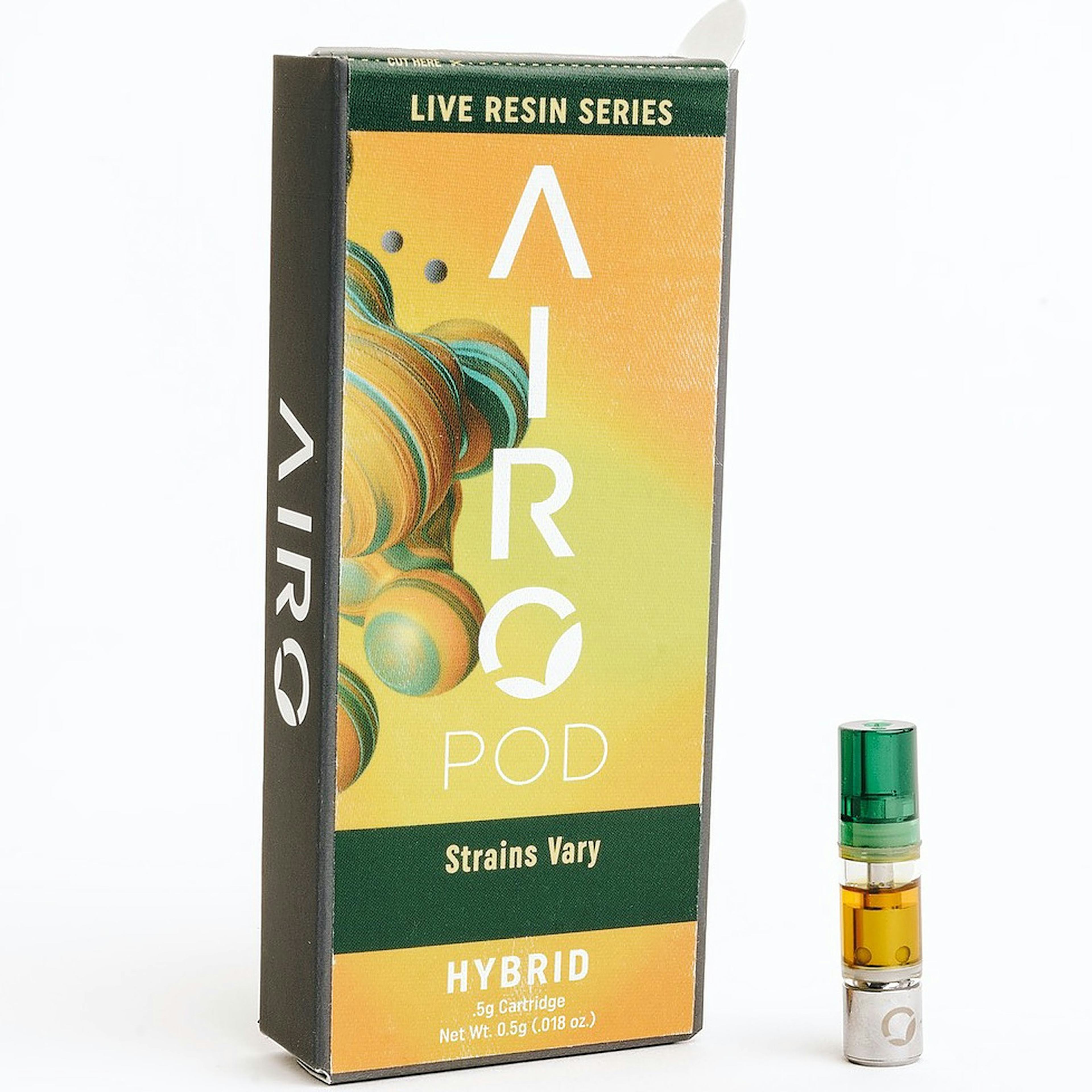 Irish Cannonball (H) | Airo | 0.5g Live Resin Cartridge - 0.5g