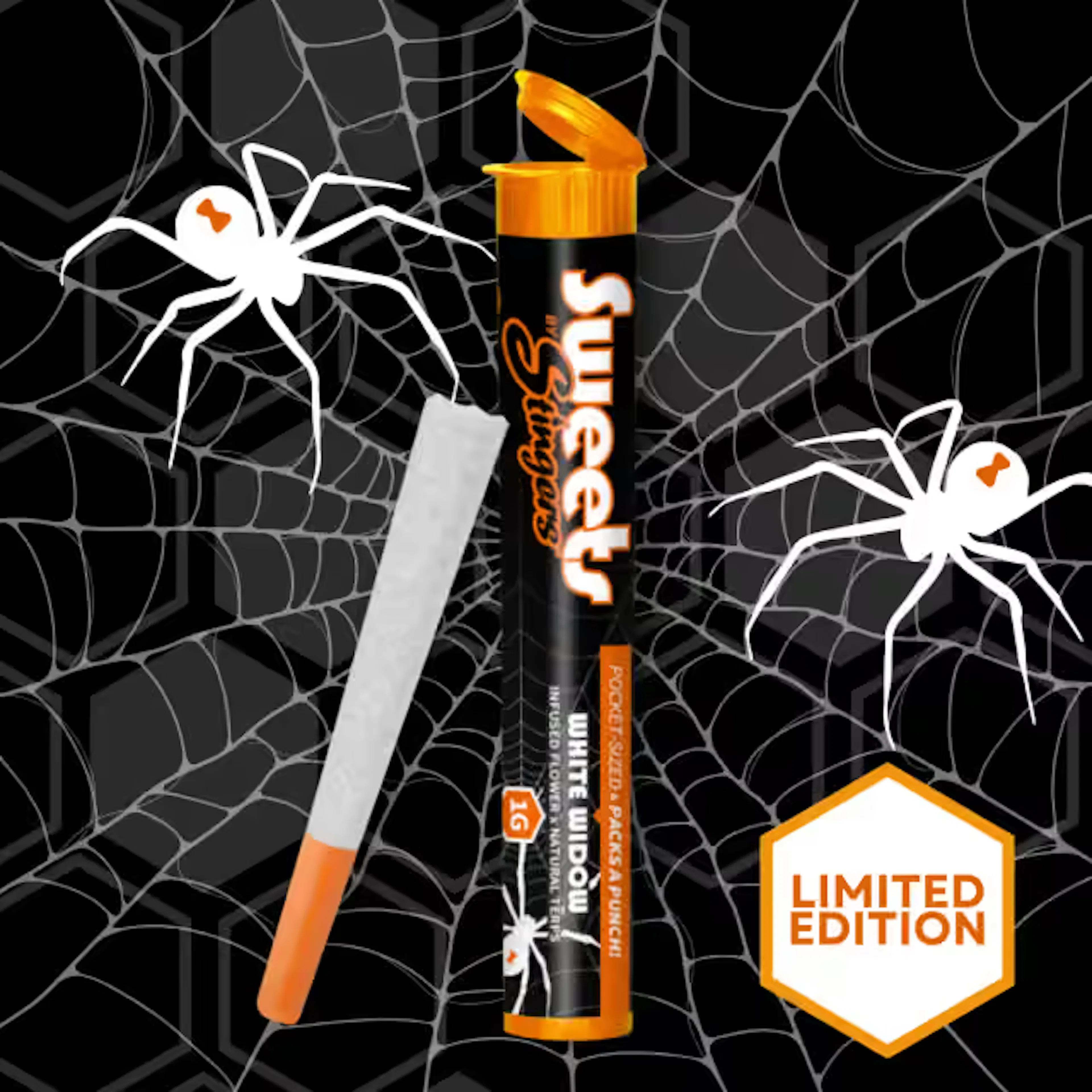 White Widow (H) | Stingers Sweets | 1g Infused Pre-Roll