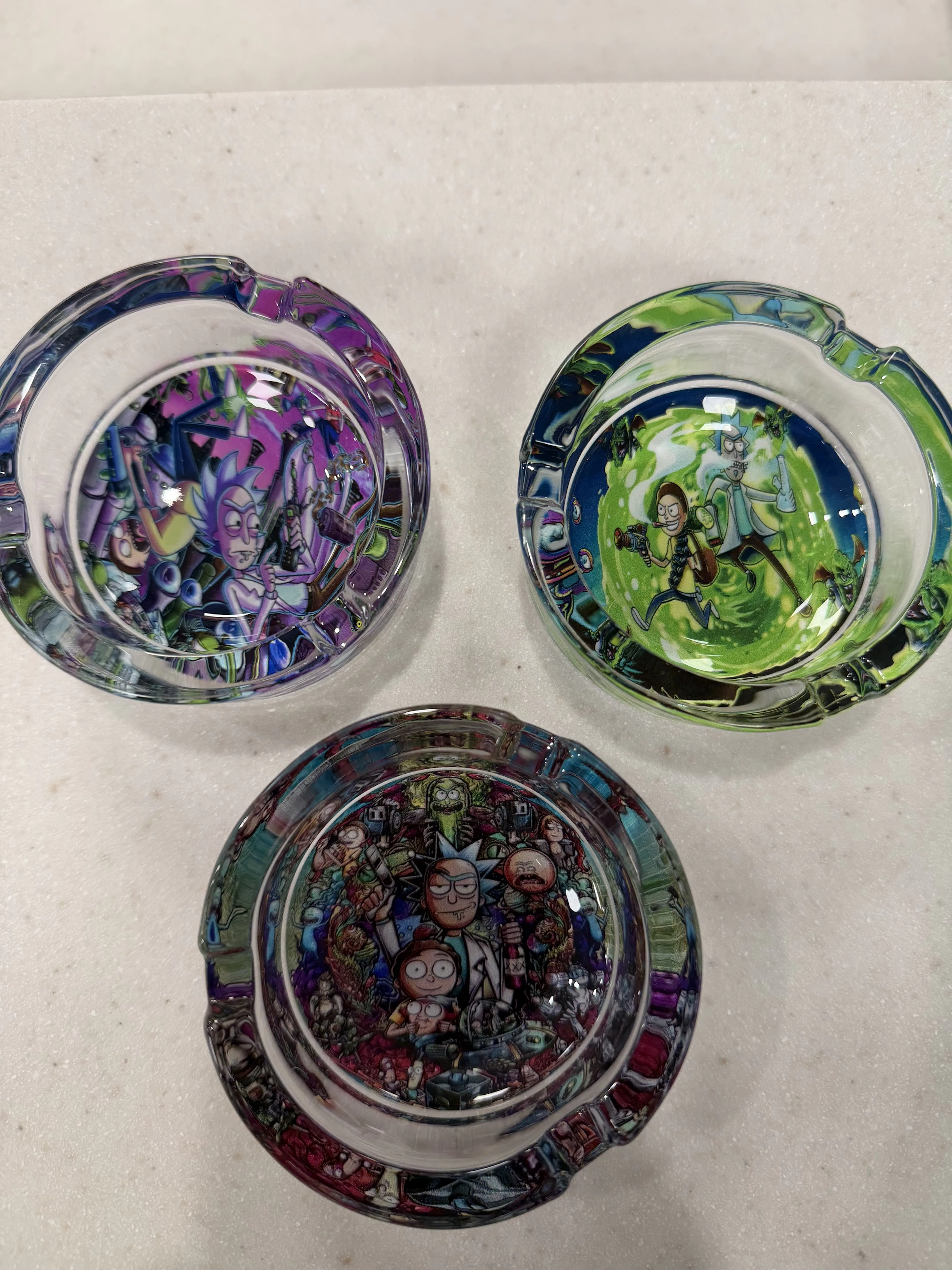 Rick & Morty Ashtray