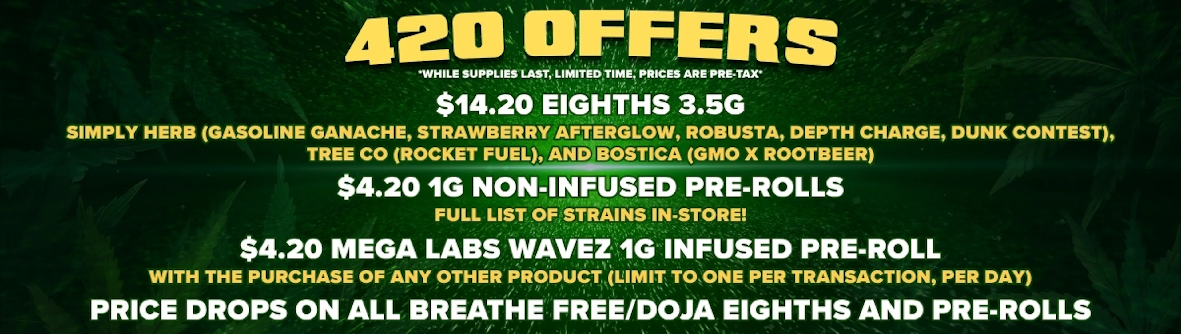 420 deals