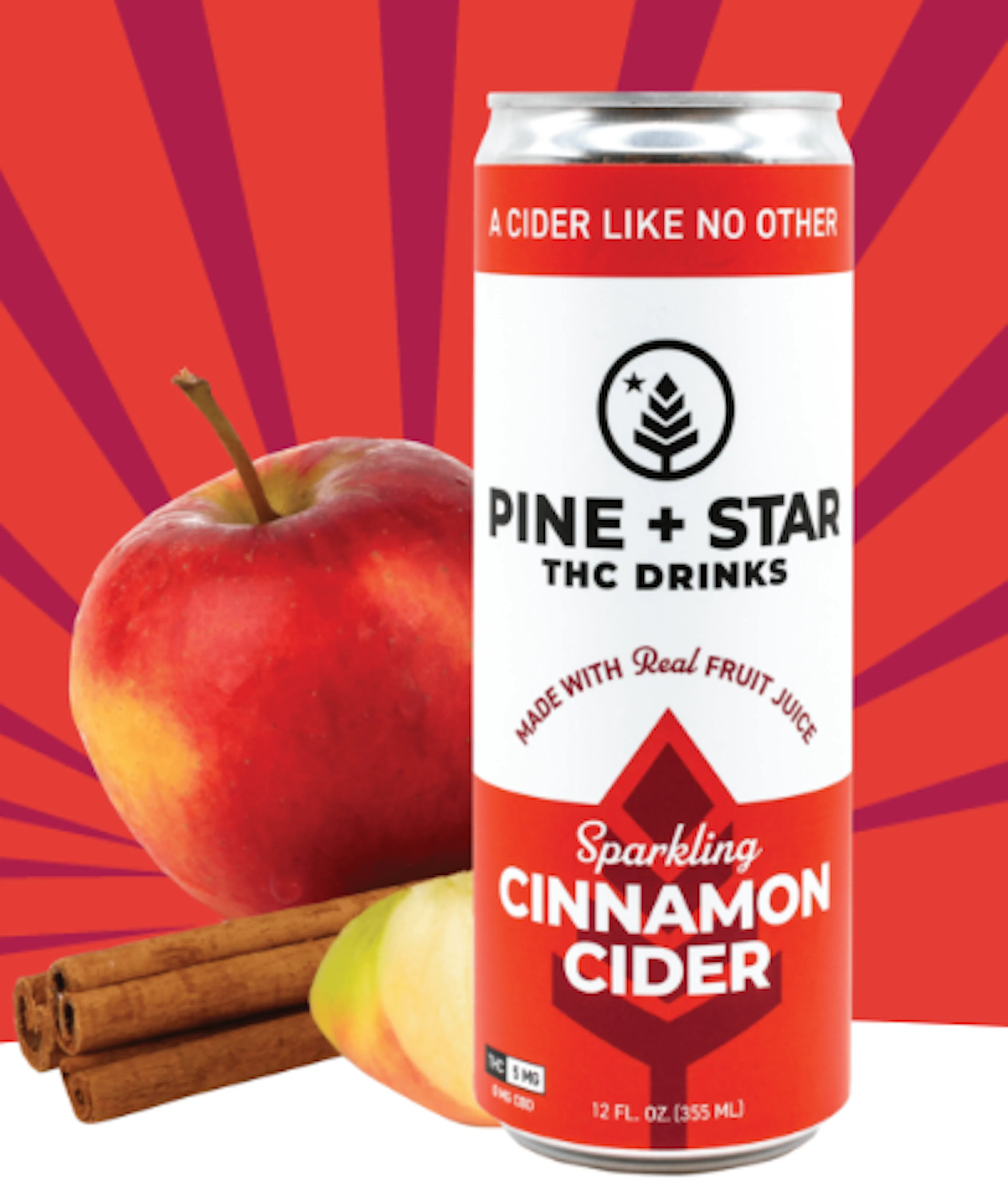 Cinnamon Cider | Pine + Star | 5mg
