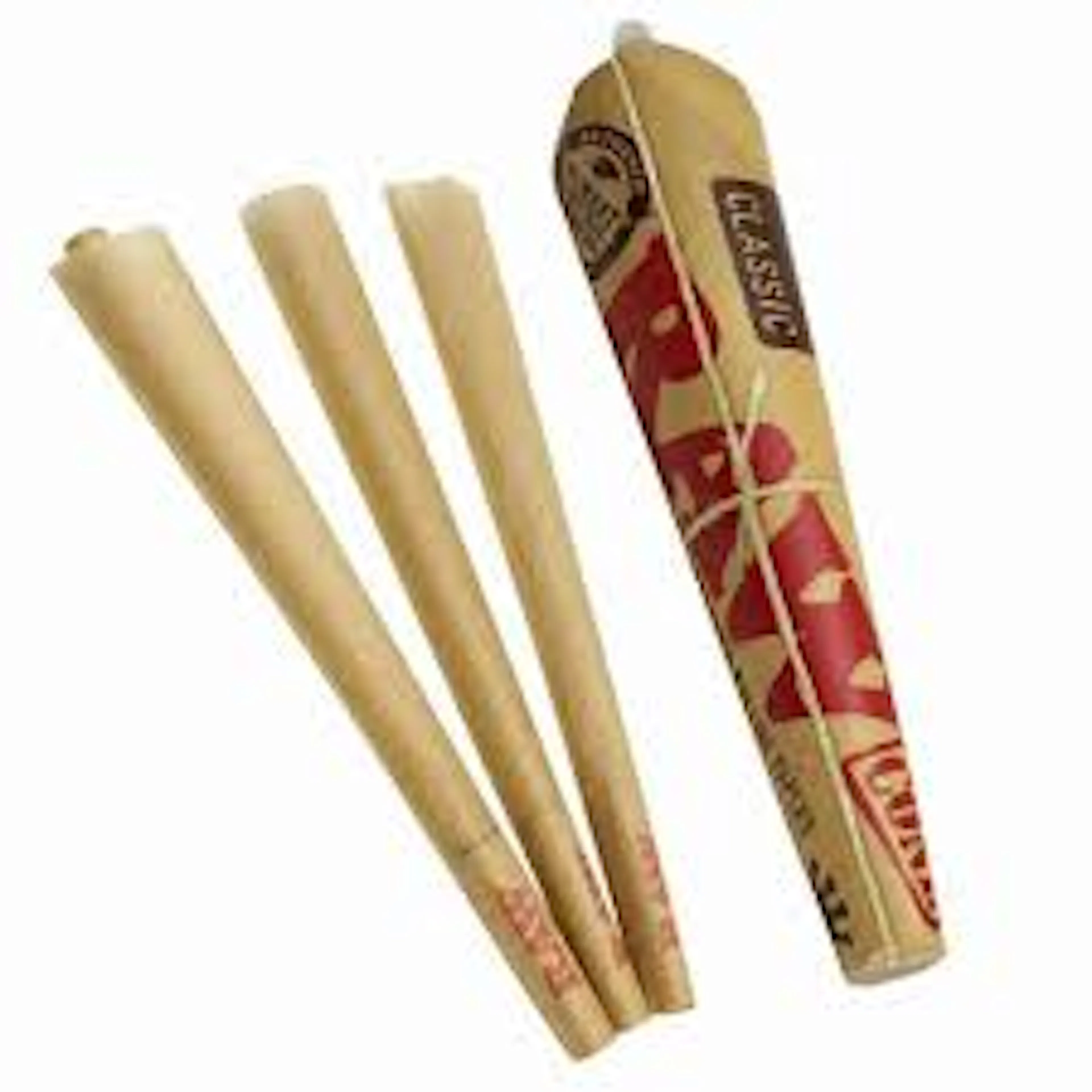 Raw - Classic Cones King Size 3pk