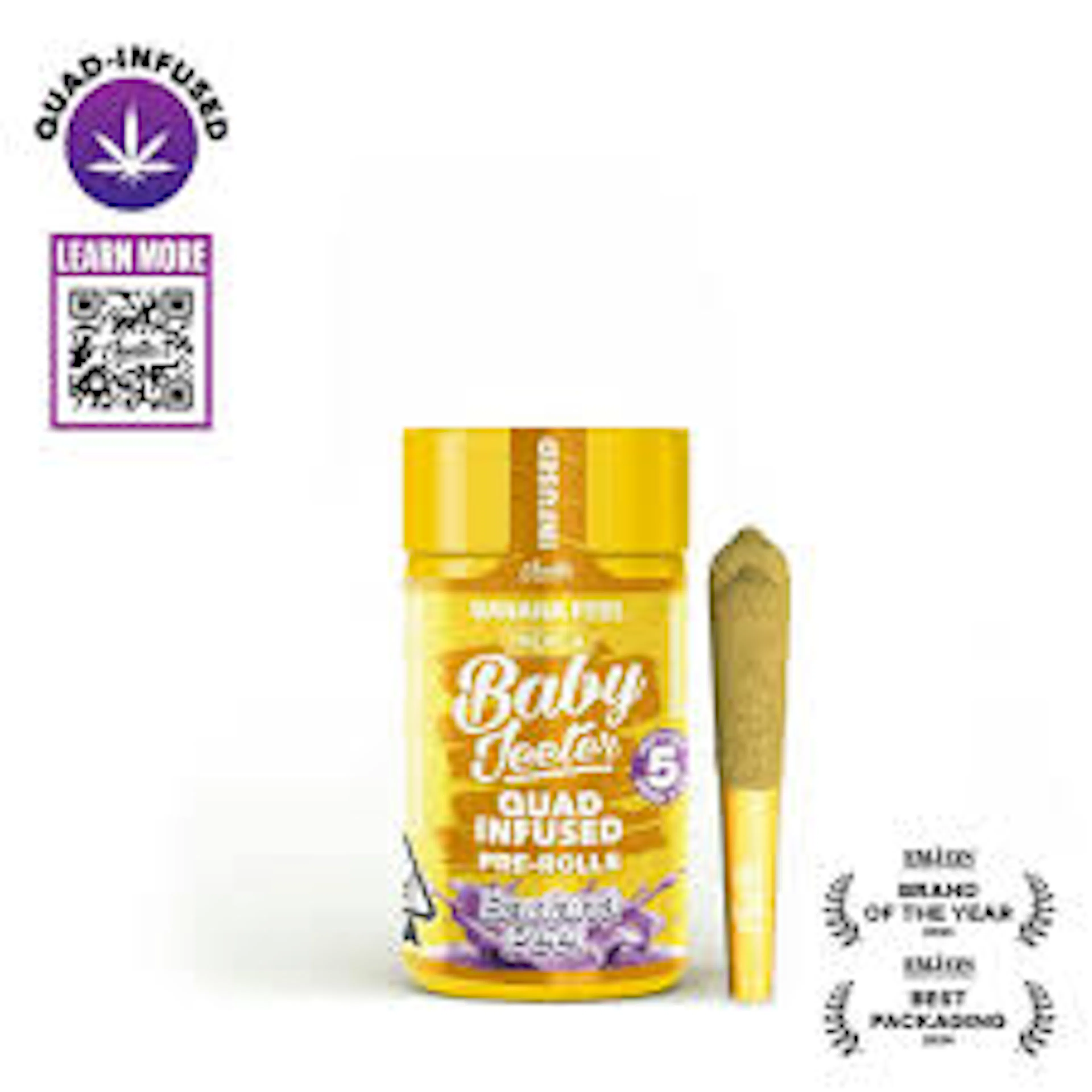 Banana Peel (I) | Baby Jeeter | 2.5g 5pk Infused Pre-Rolls
