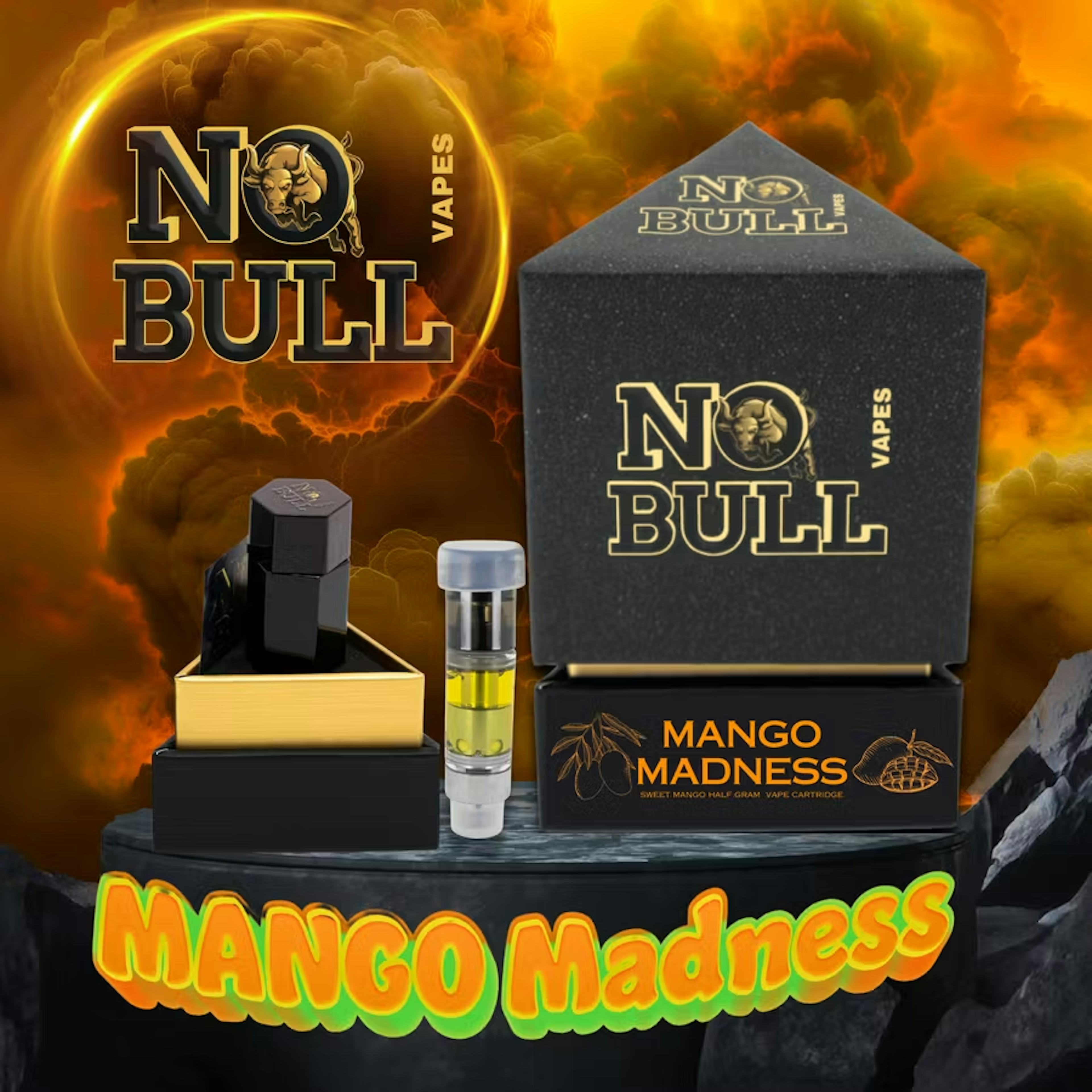 Mango Madness (IH) | No Bull | 1g 510 Liquid Diamond Cartridge